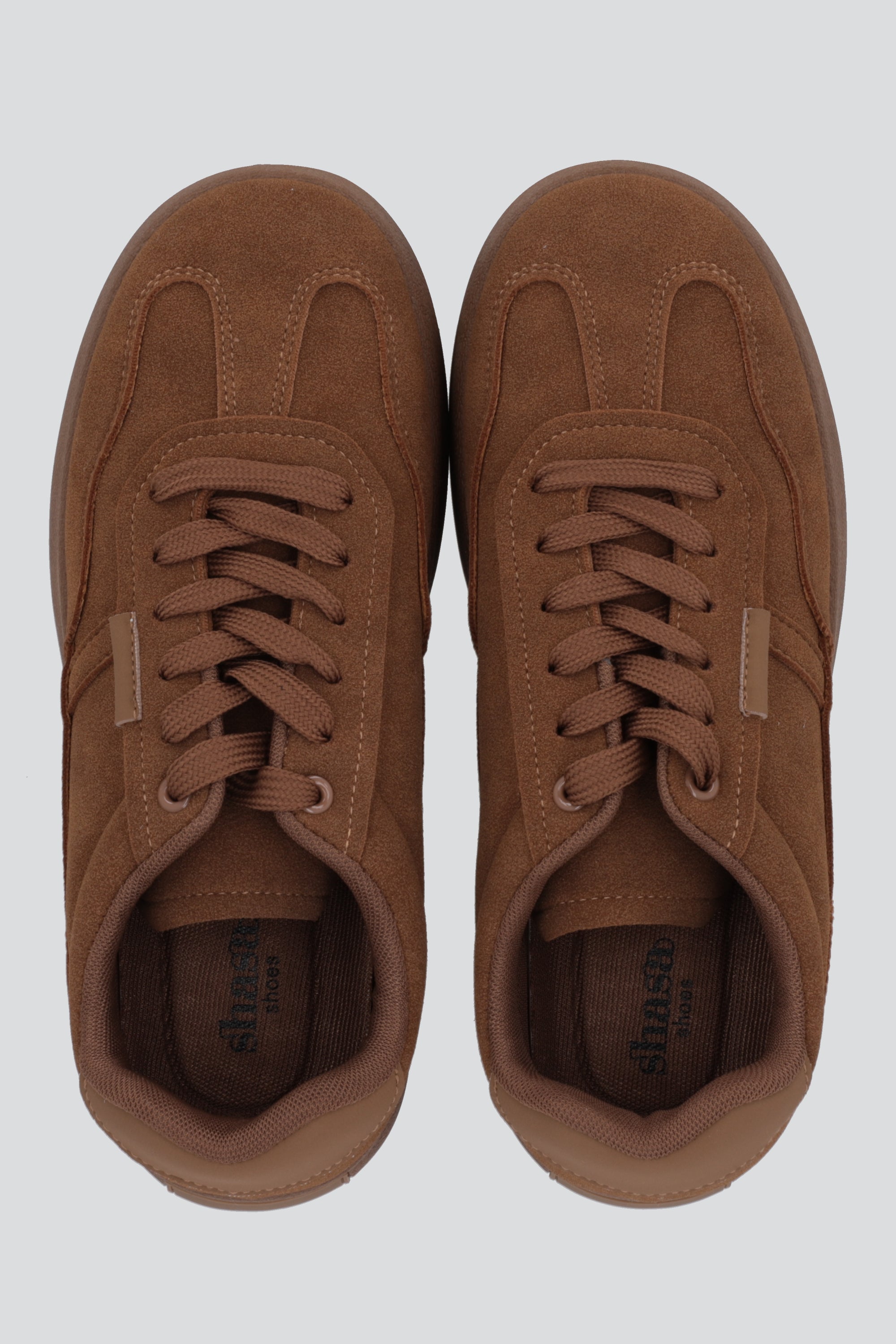 Tenis casual suede plataforma CAFE