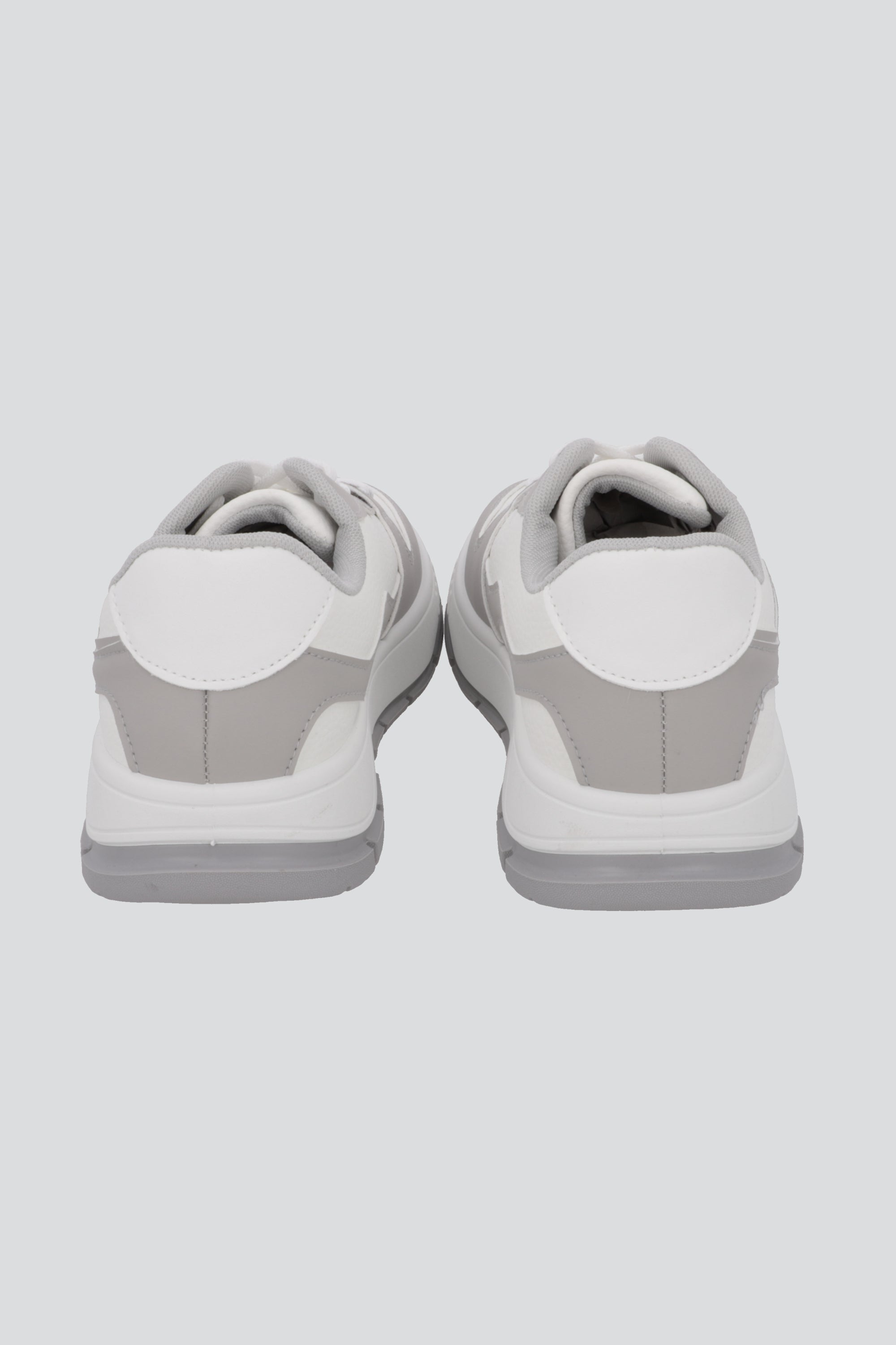Tenis basico contraste zigzag GRIS