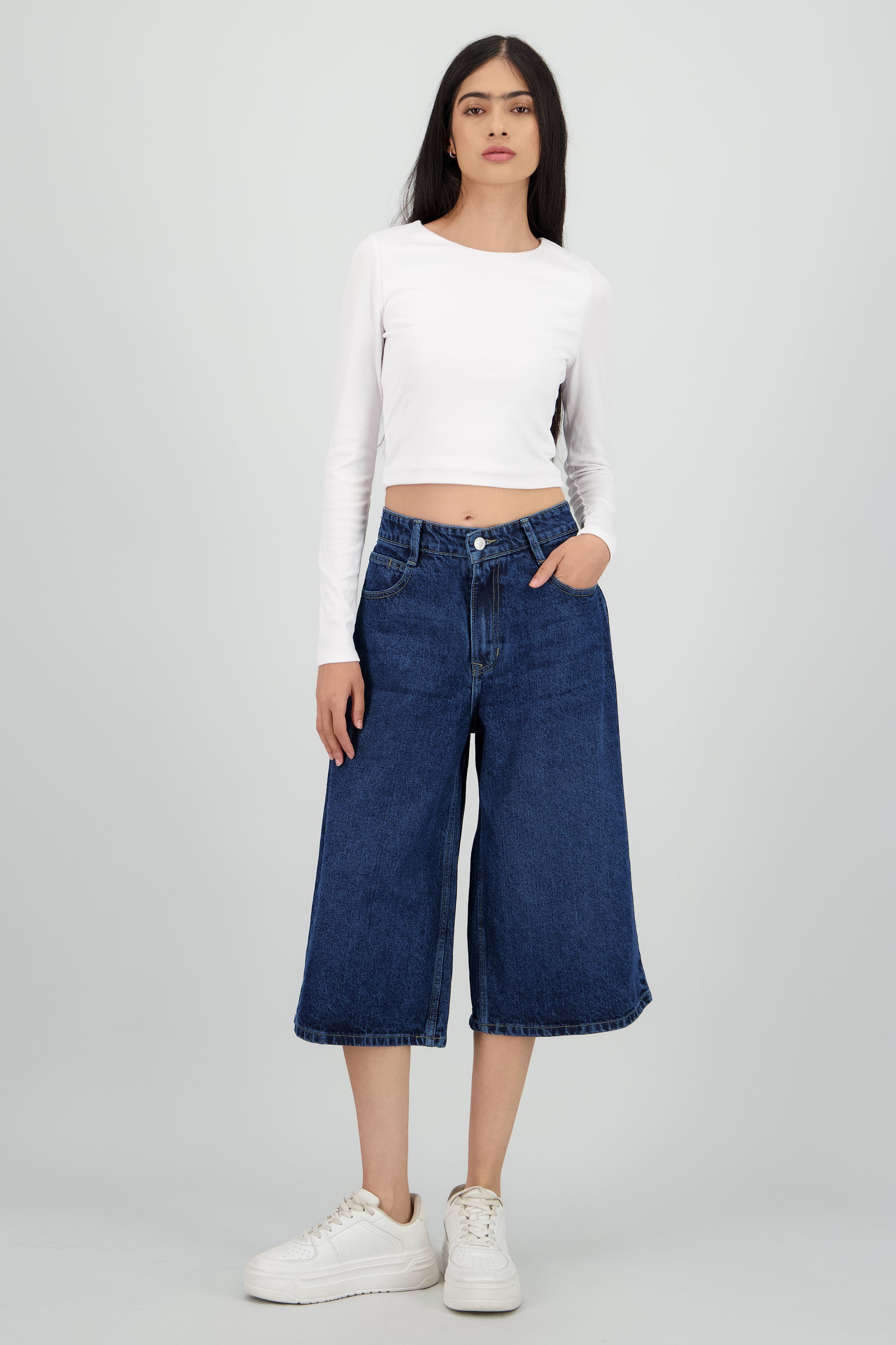 Jort mid rise DARK WASH