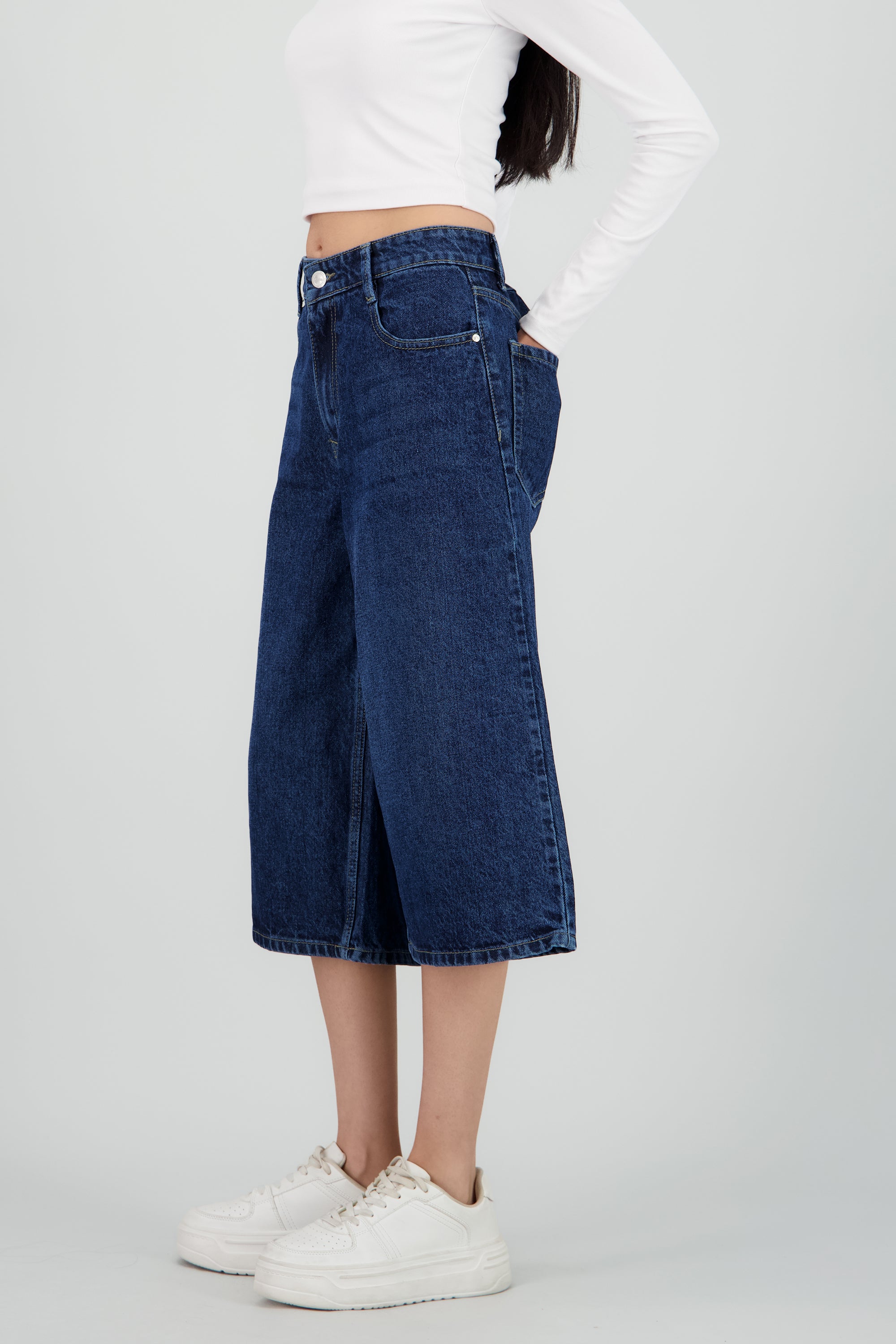 Jort mid rise DARK WASH