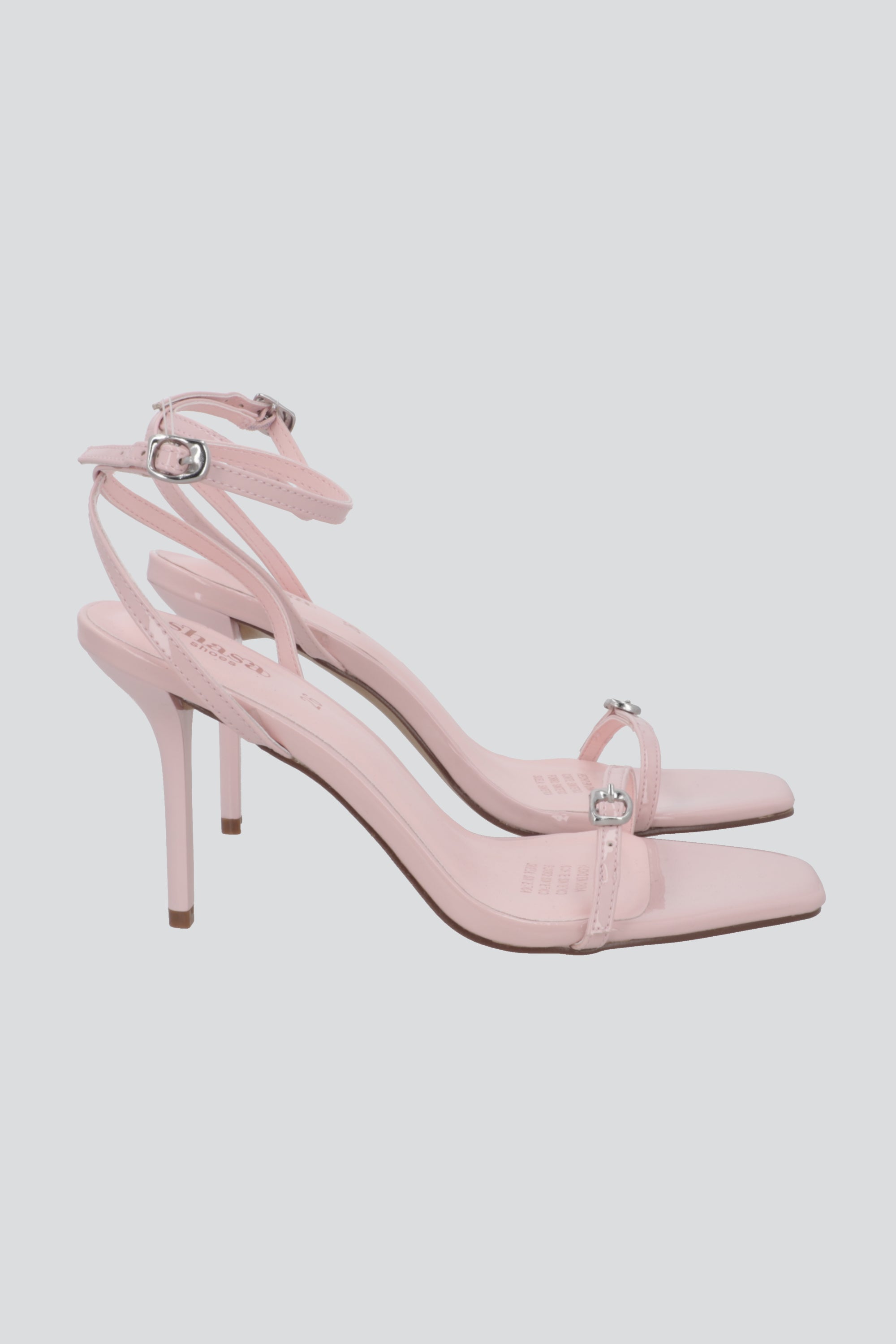 Tacon dos tiras delgadas BLUSH