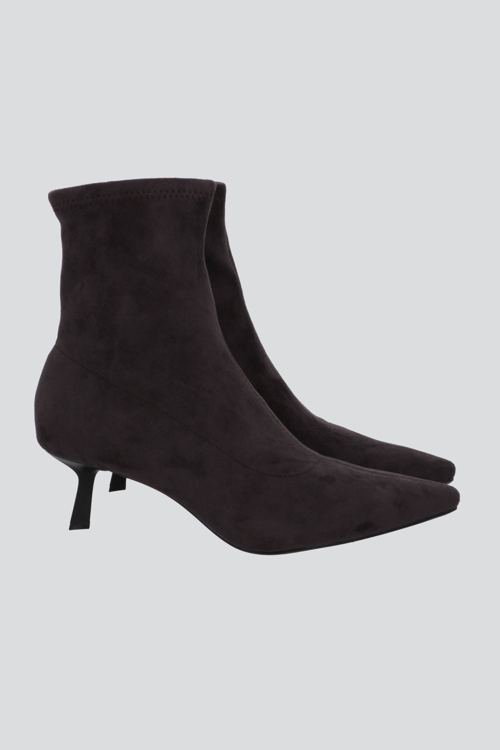 Botin kitten gamucina elastica CAFE