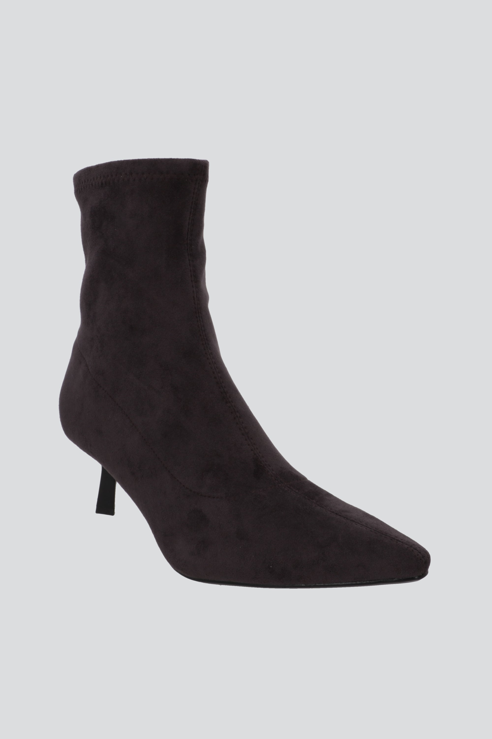 Botin kitten gamucina elastica CAFE