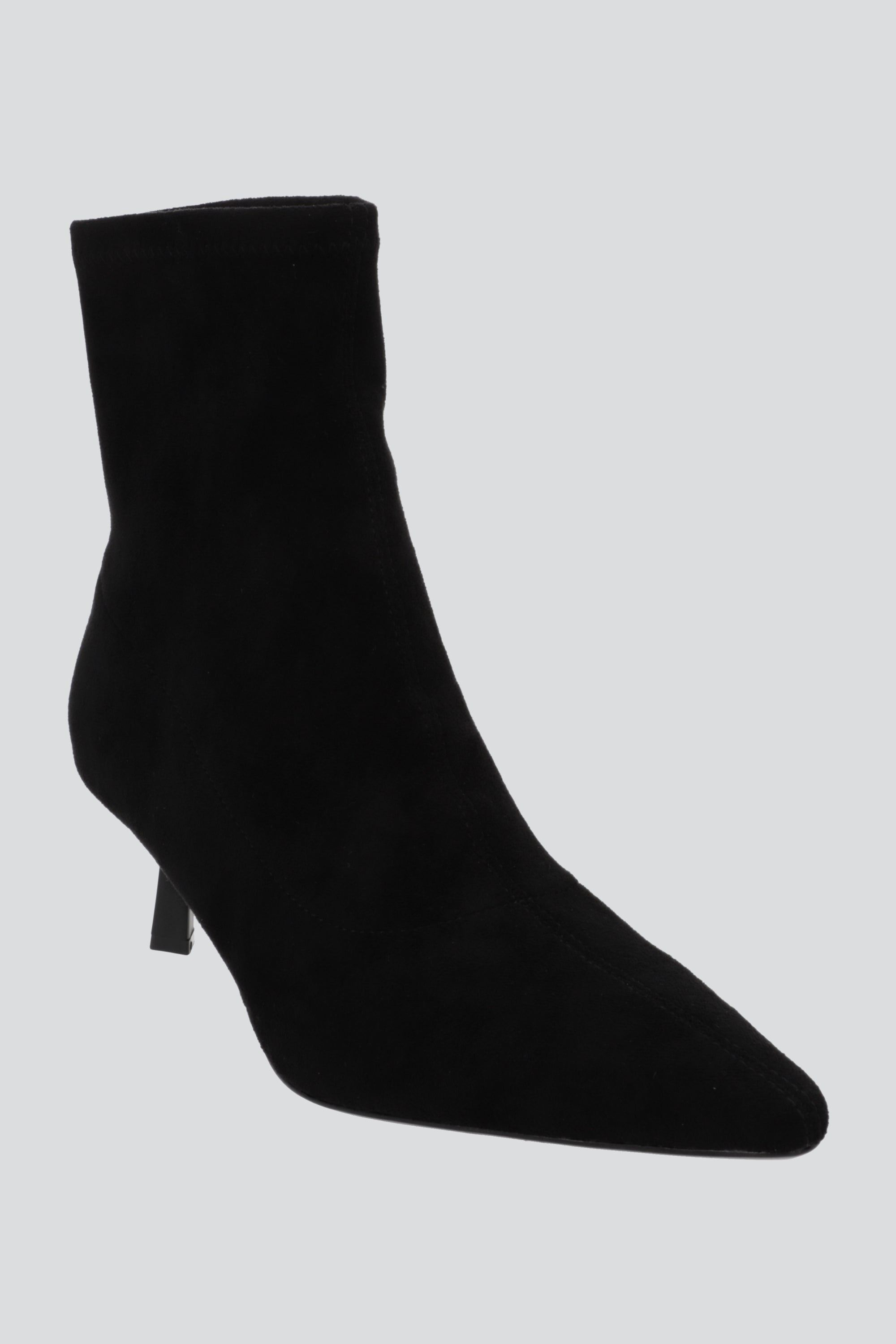 Botin kitten gamucina elastica NEGRO