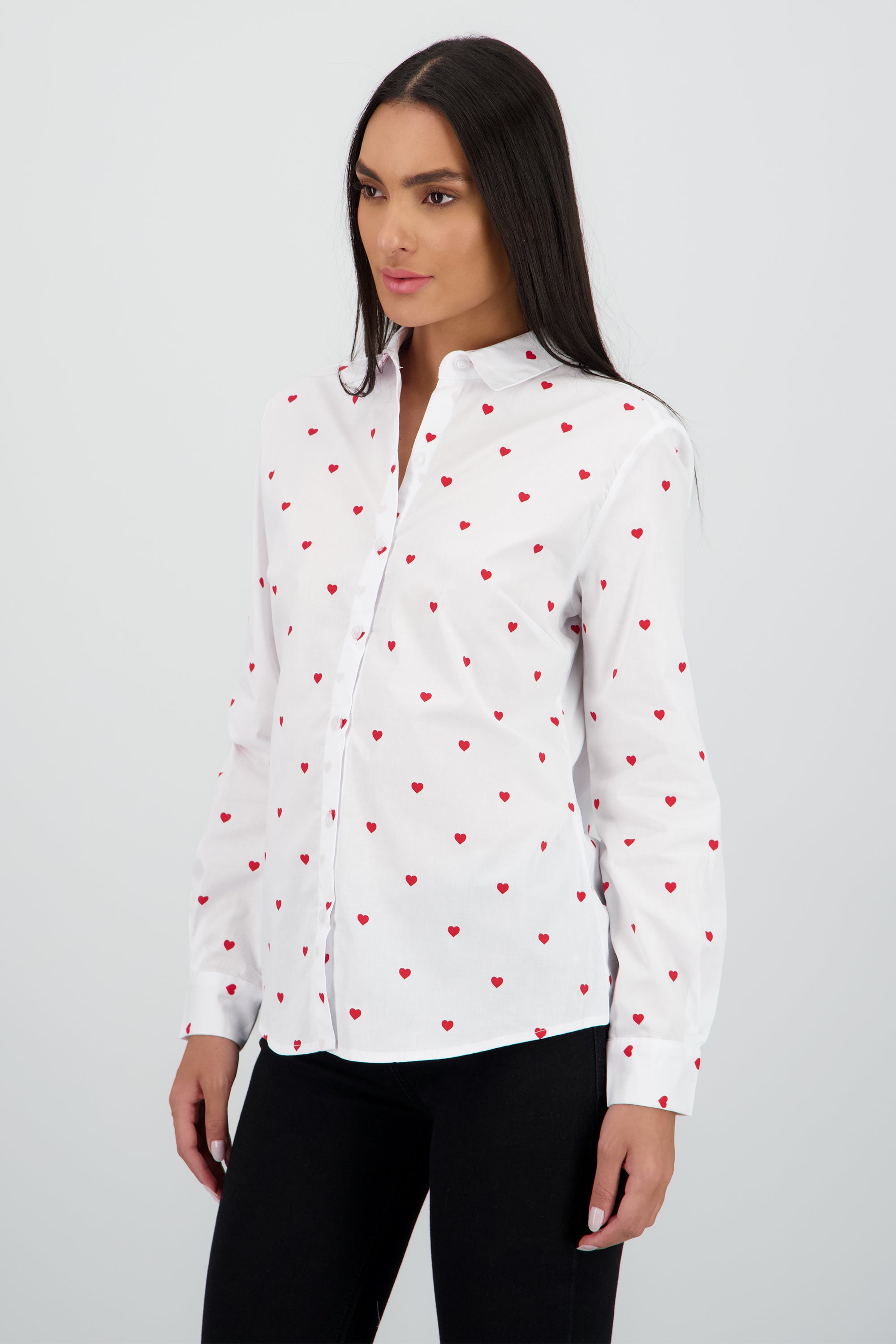 Camisa oversize detalle abertura espalda BLANCO COMBO