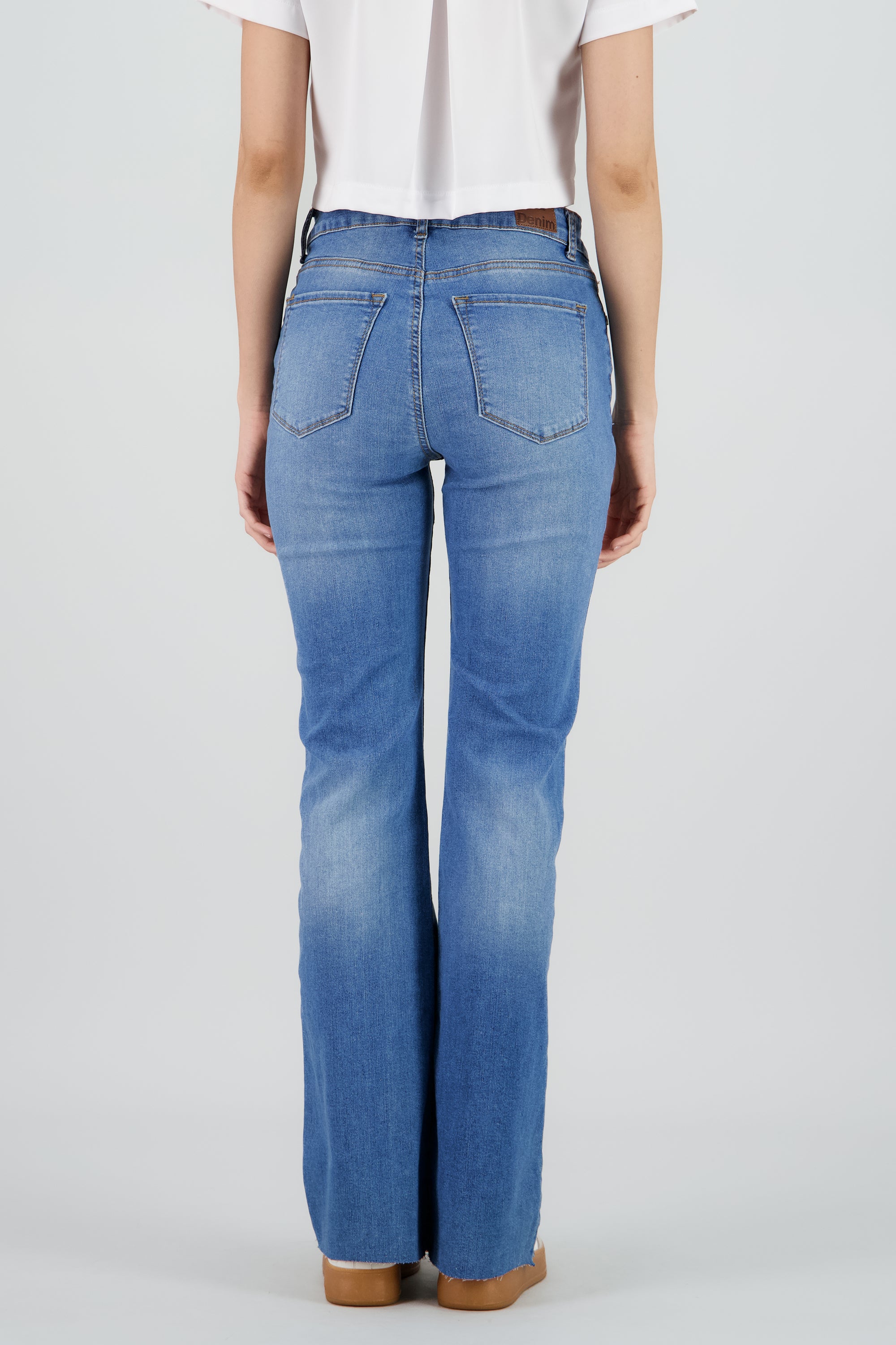 Jeans flare regular waist MEDIUM WASH