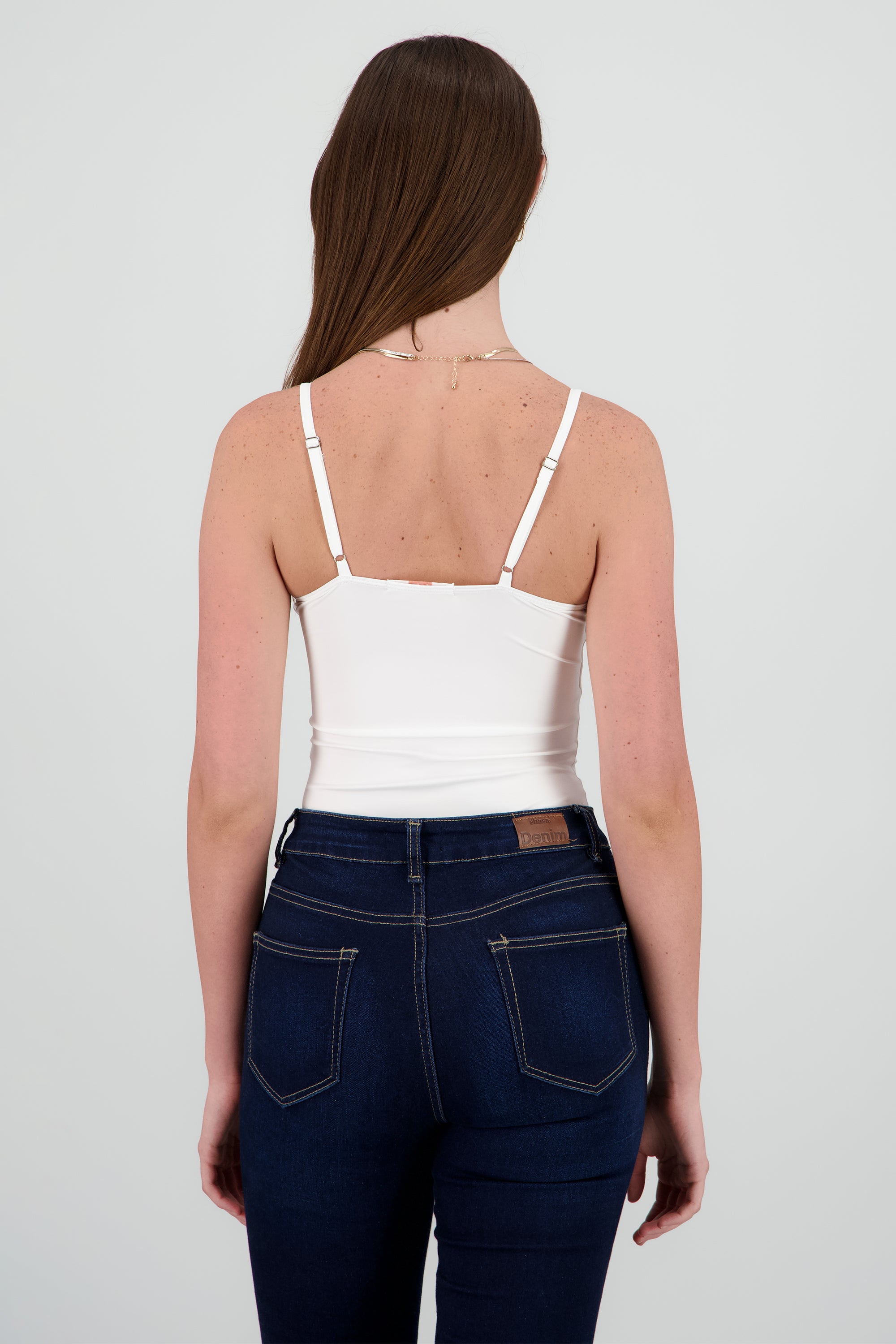 Body tirantes escote en V BLANCO