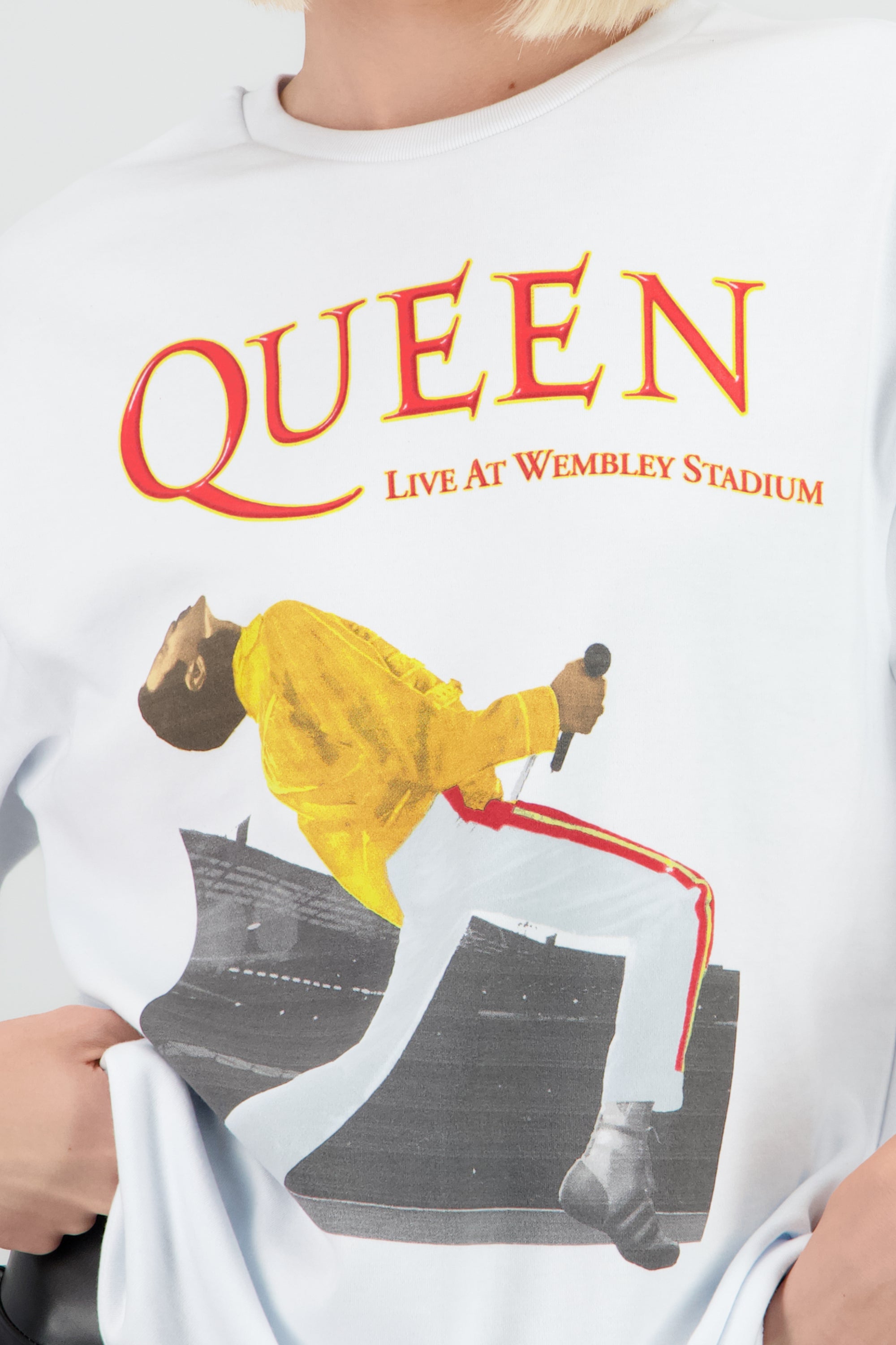 Playera Queen Wembley Stadium BLANCO