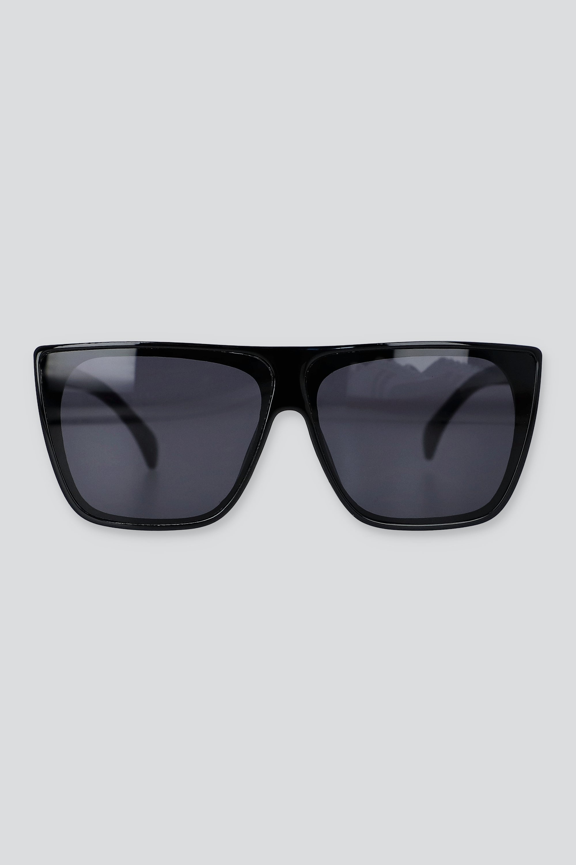 Lentes oversized delgados NEGRO
