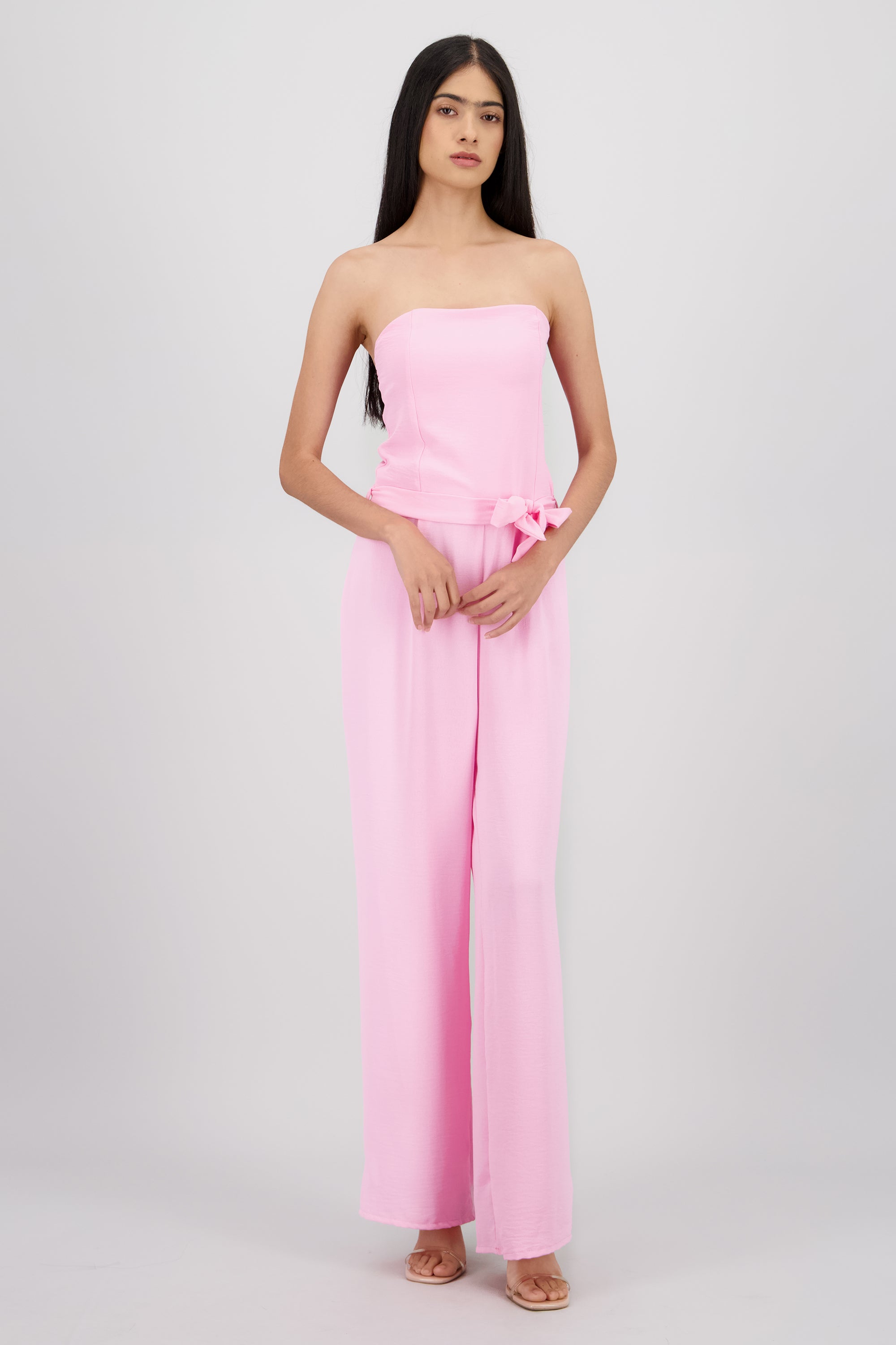 Jumpsuit strapless det lazo ROSA