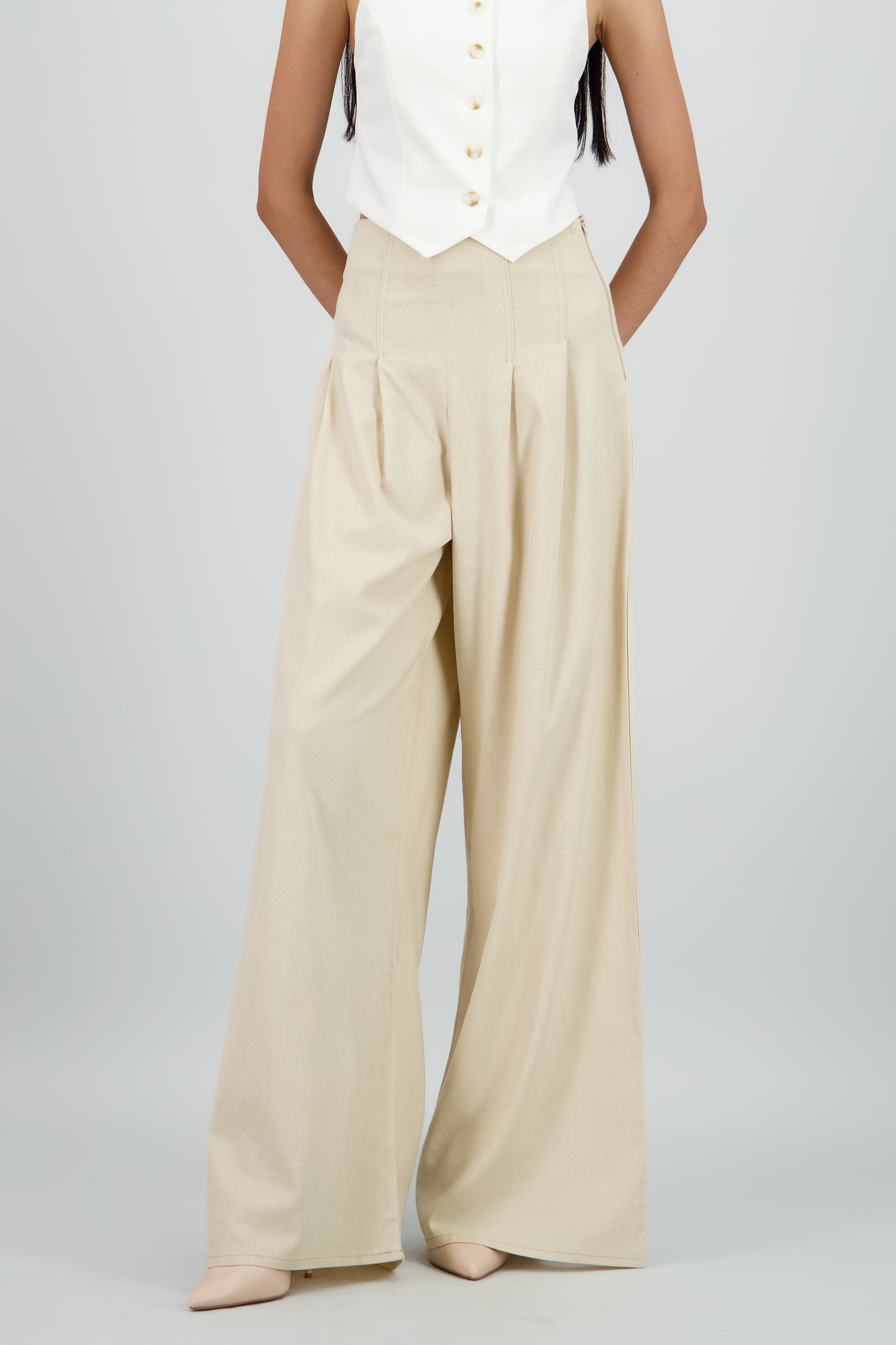 Pantalon wide leg ARENA
