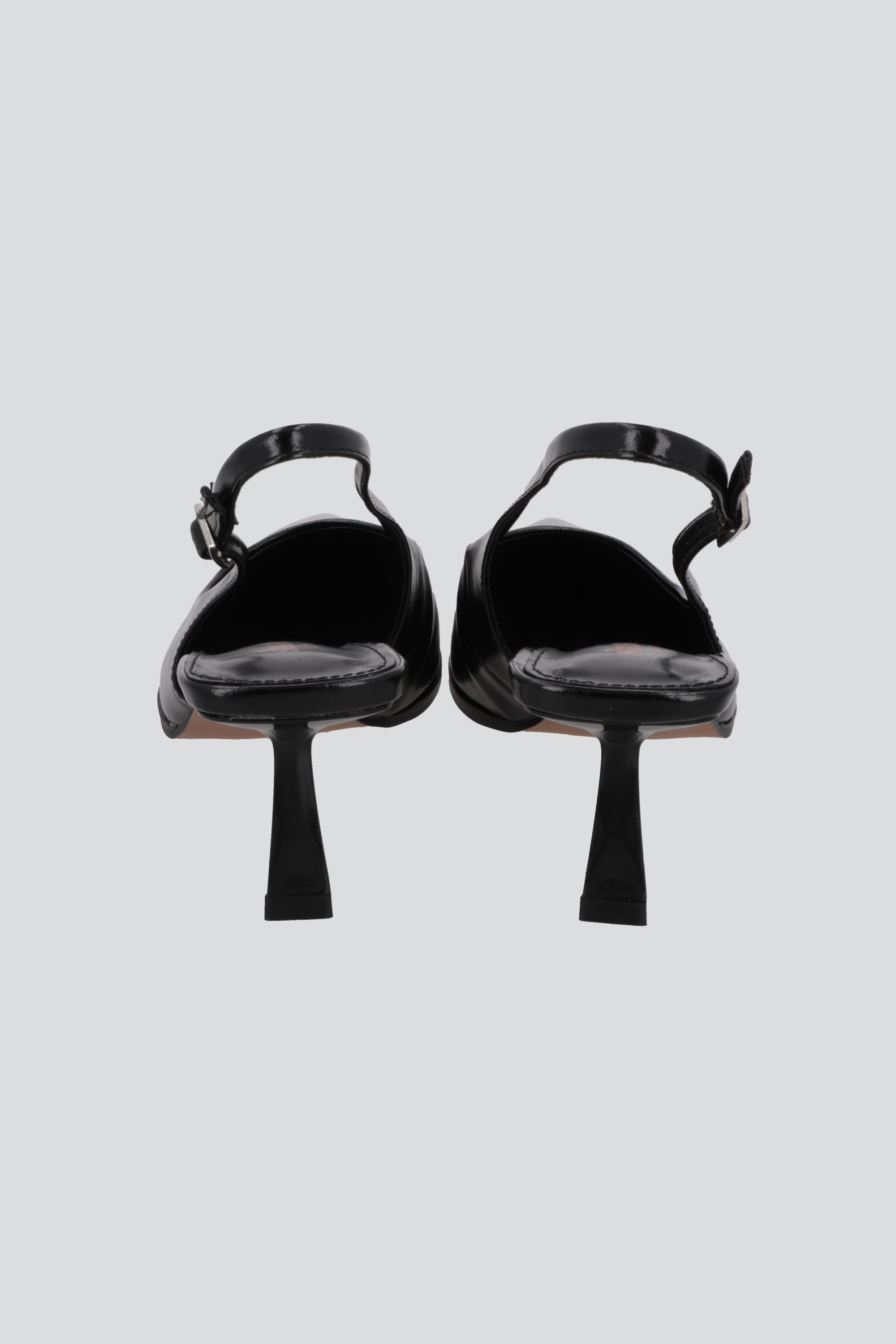 Tacon pointy slingback basico NEGRO
