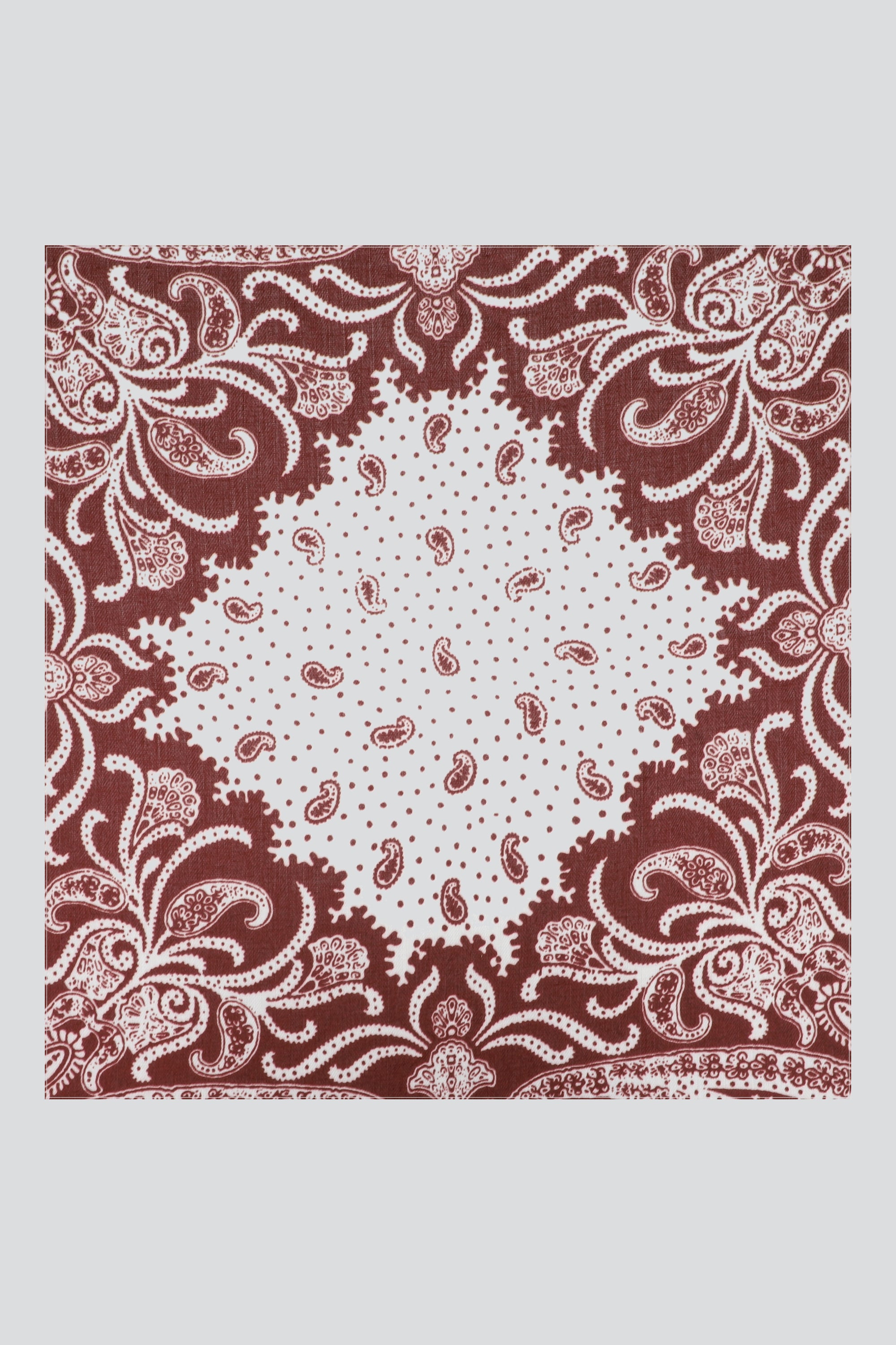 Peñuelo centro rombo VINO