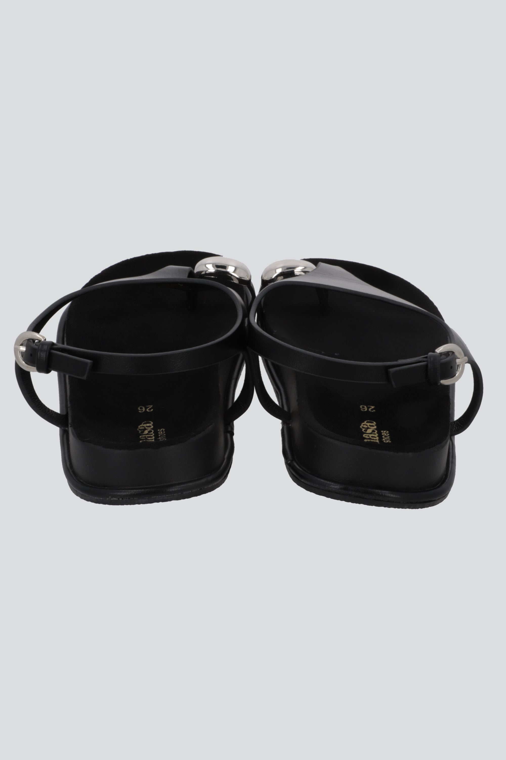 Sandalia pulsera pata de gallo anillo NEGRO