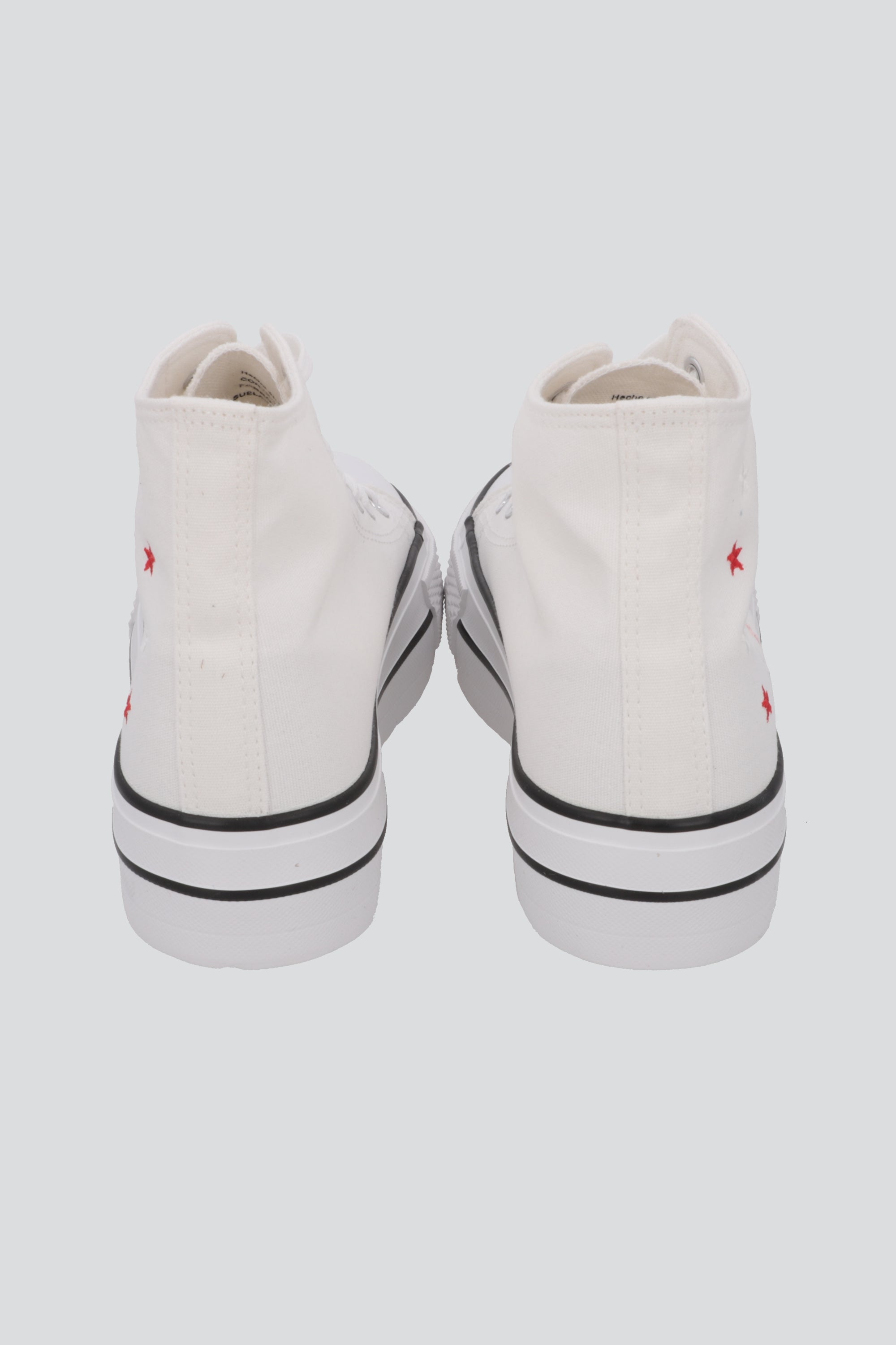 Tenis canvas estrellas BLANCO
