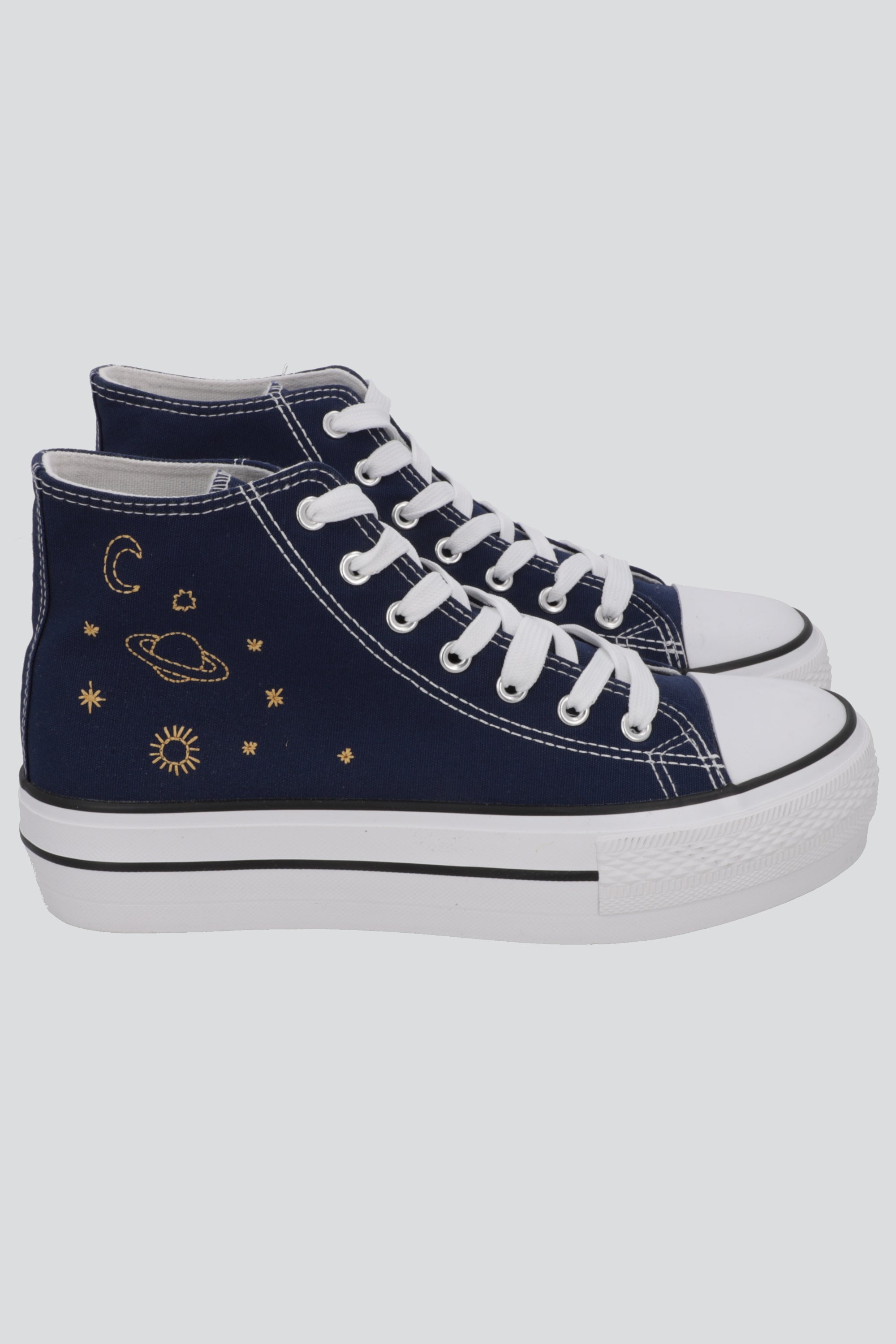 Tenis canvas espacial AZUL