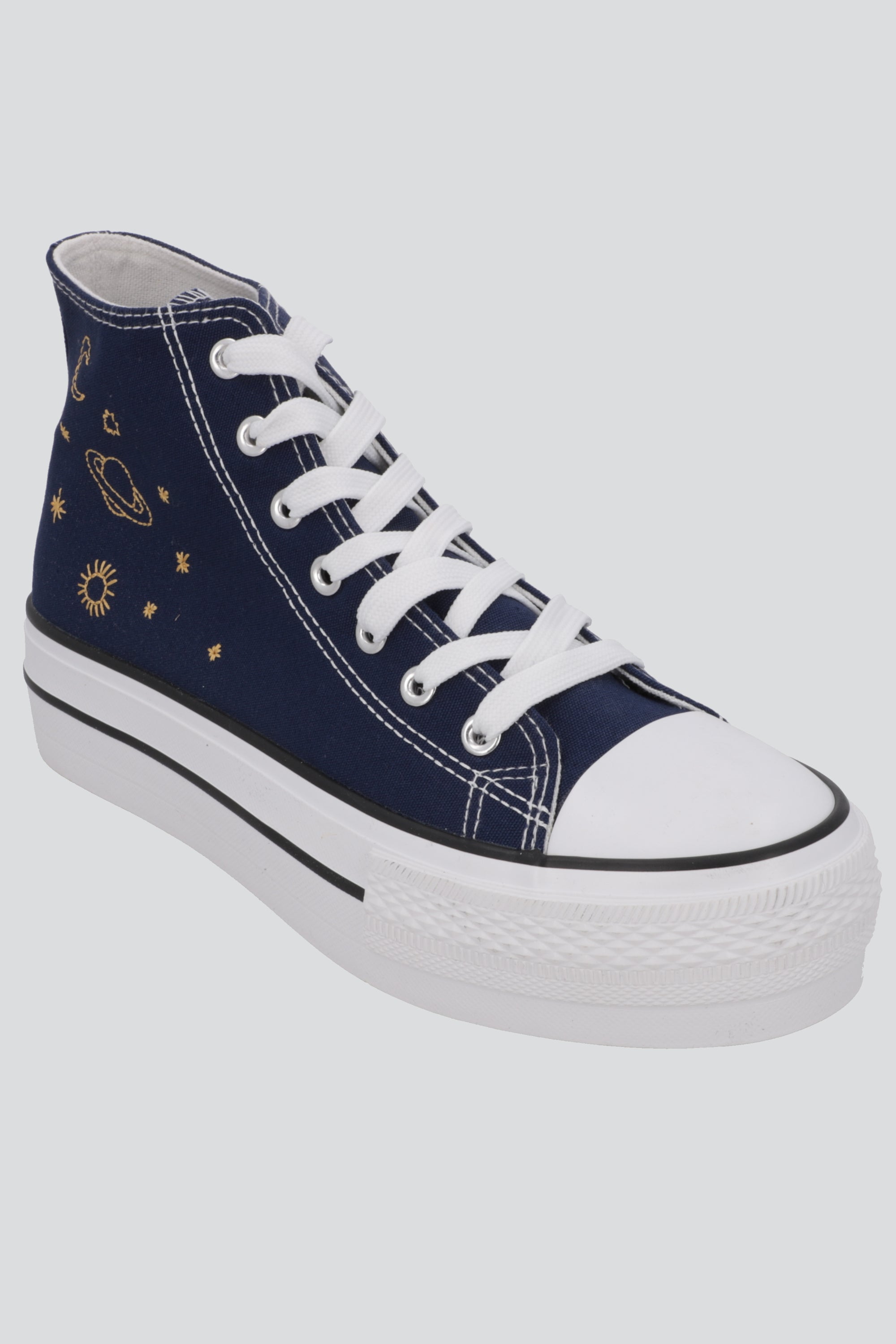 Tenis canvas espacial AZUL