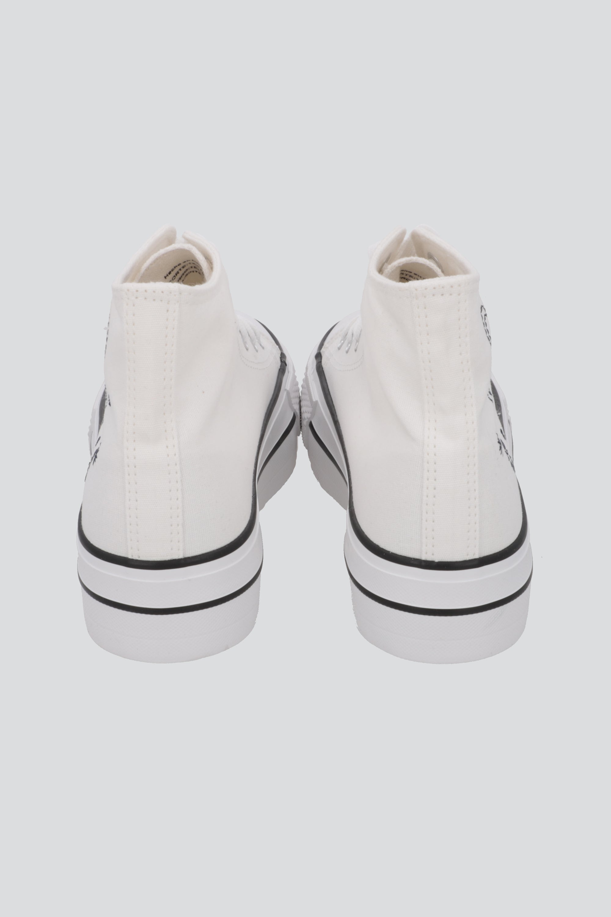 Tenis canvas espacial BLANCO