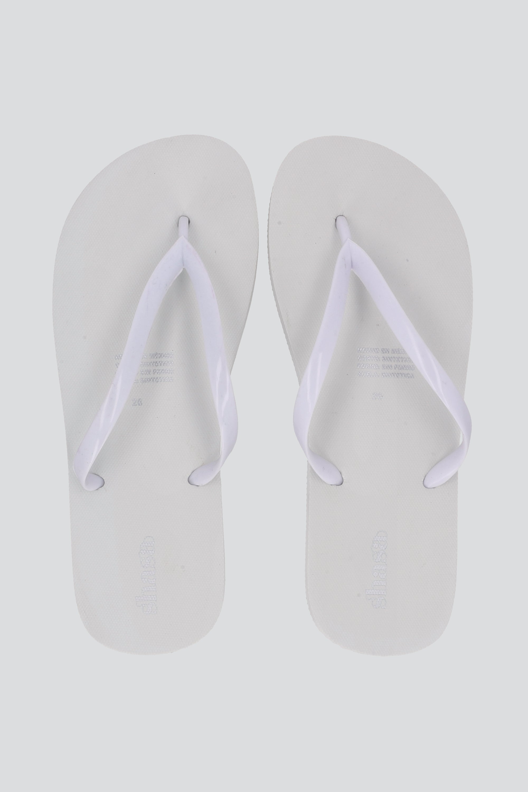 Flip flop sencilla BLANCO