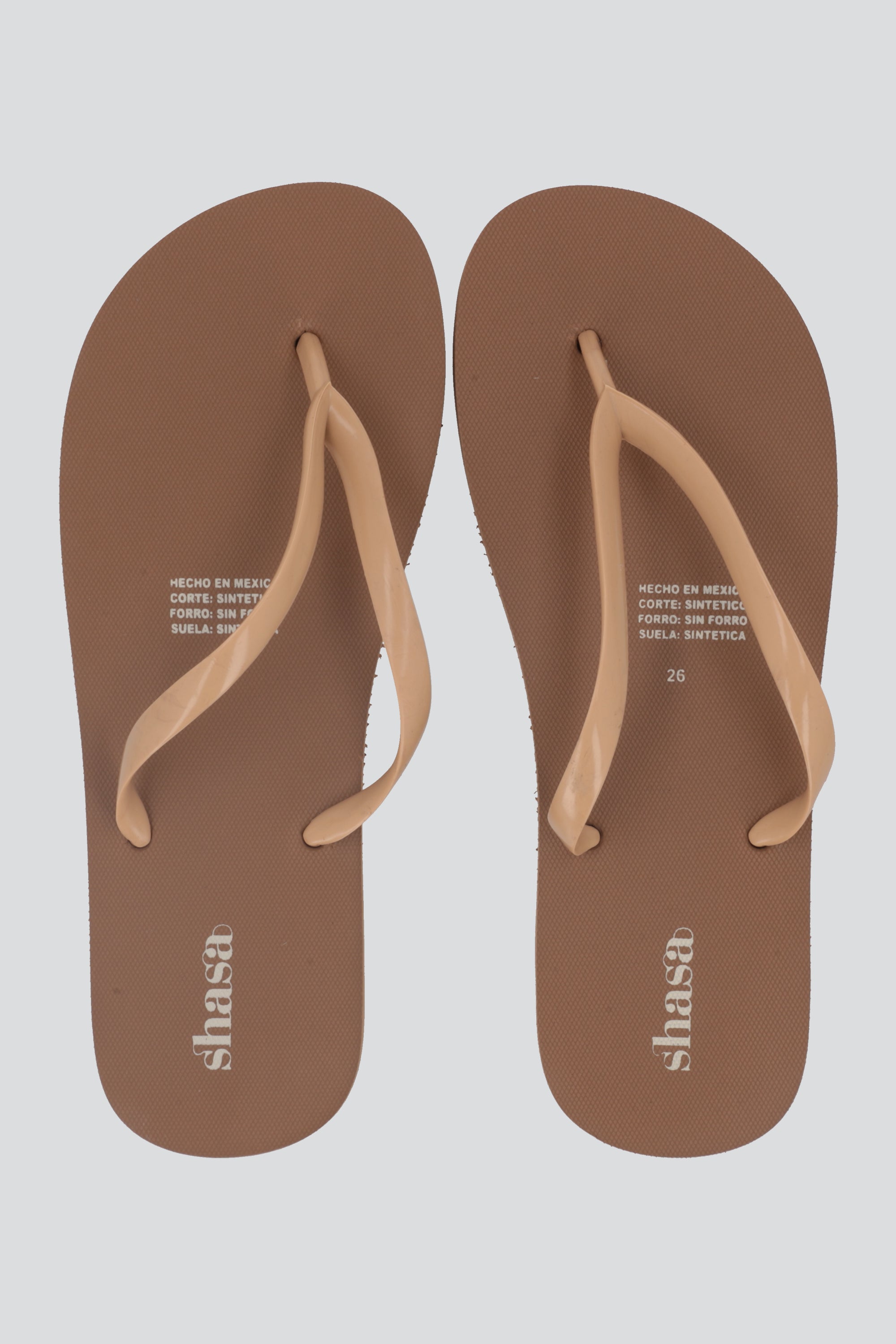 Flip flop sencilla plataforma TAUPE