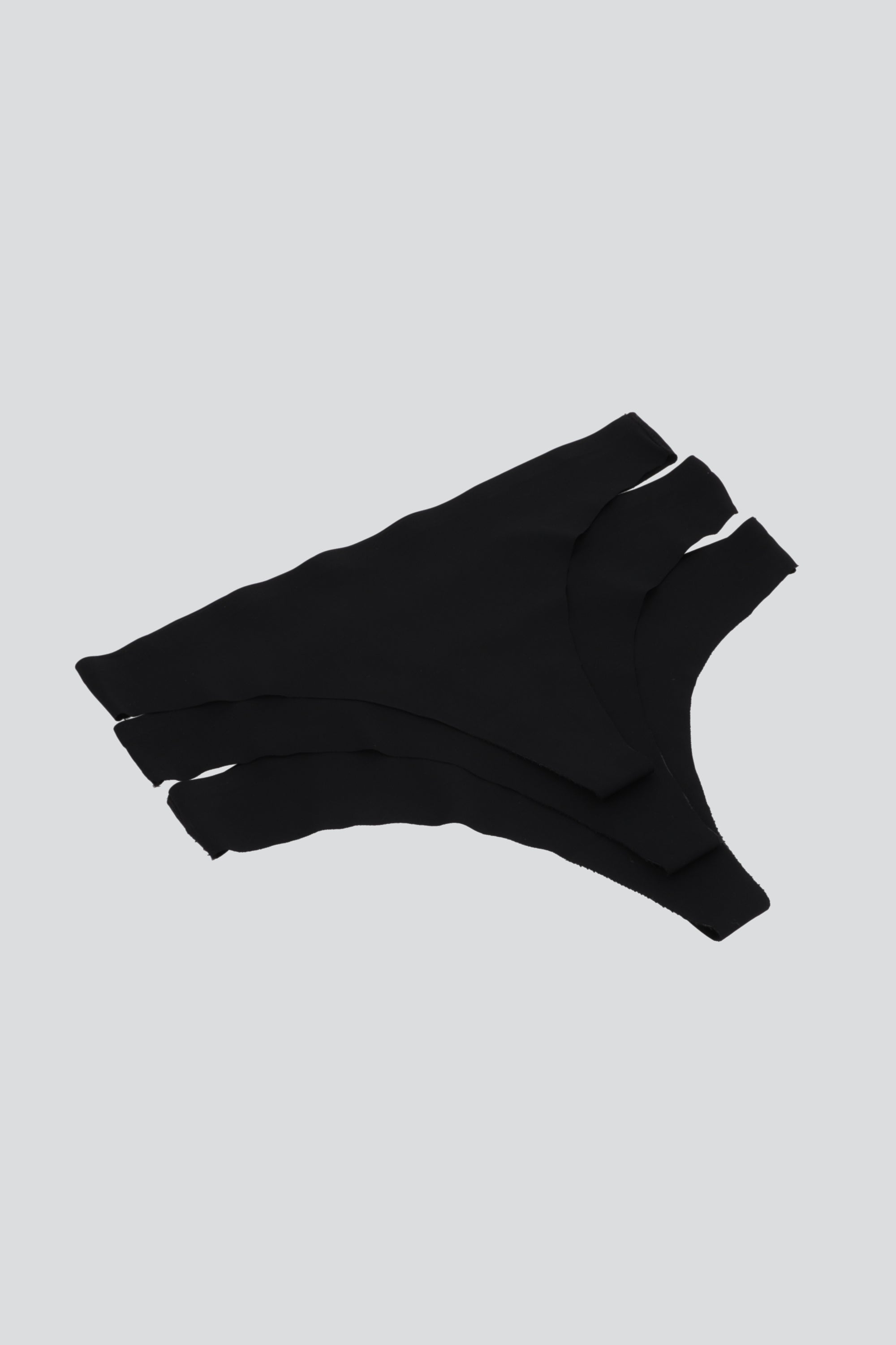 Tripack tanga invisible NEGRO