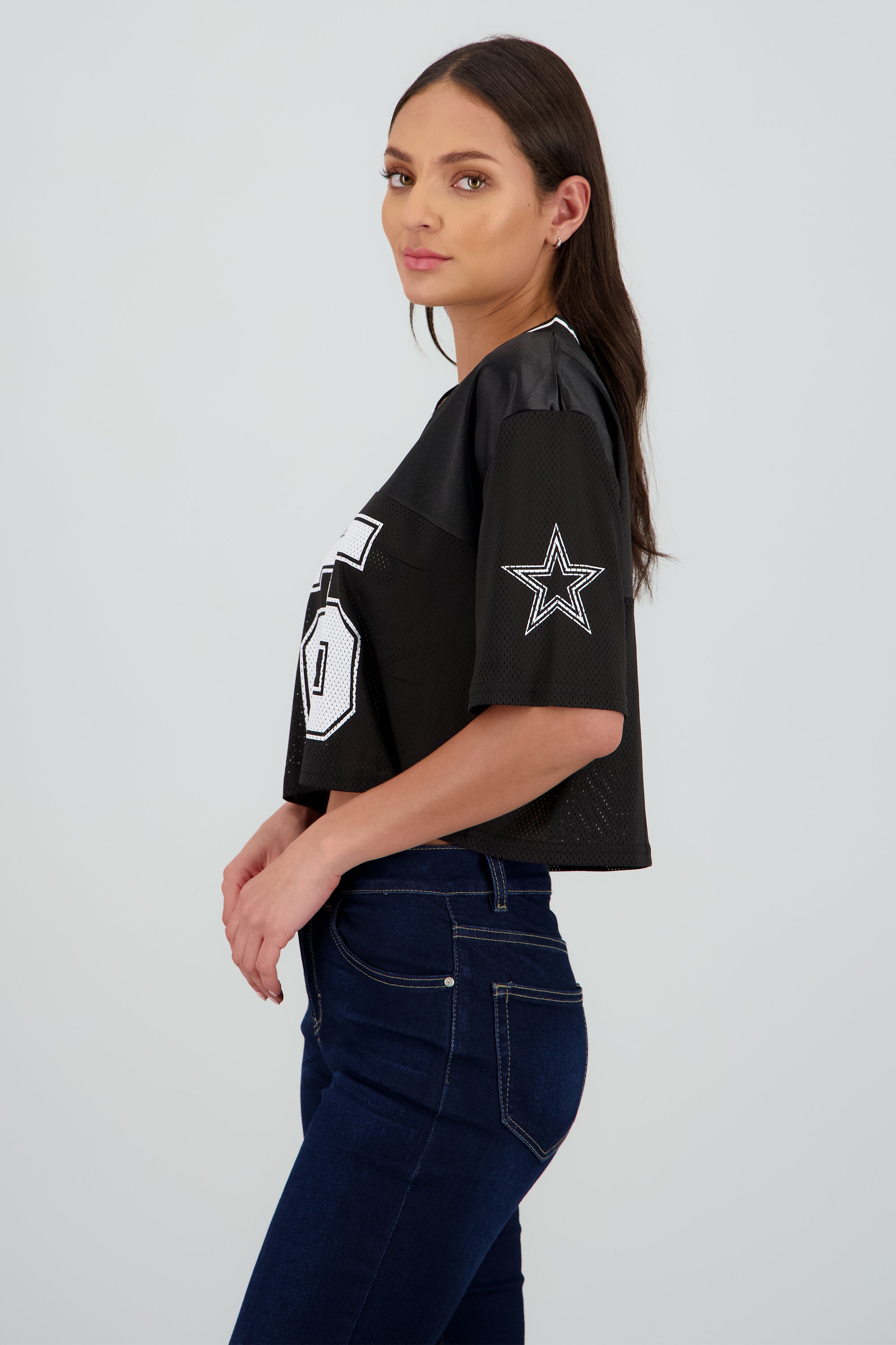 Playera deportiva #25 NEGRO