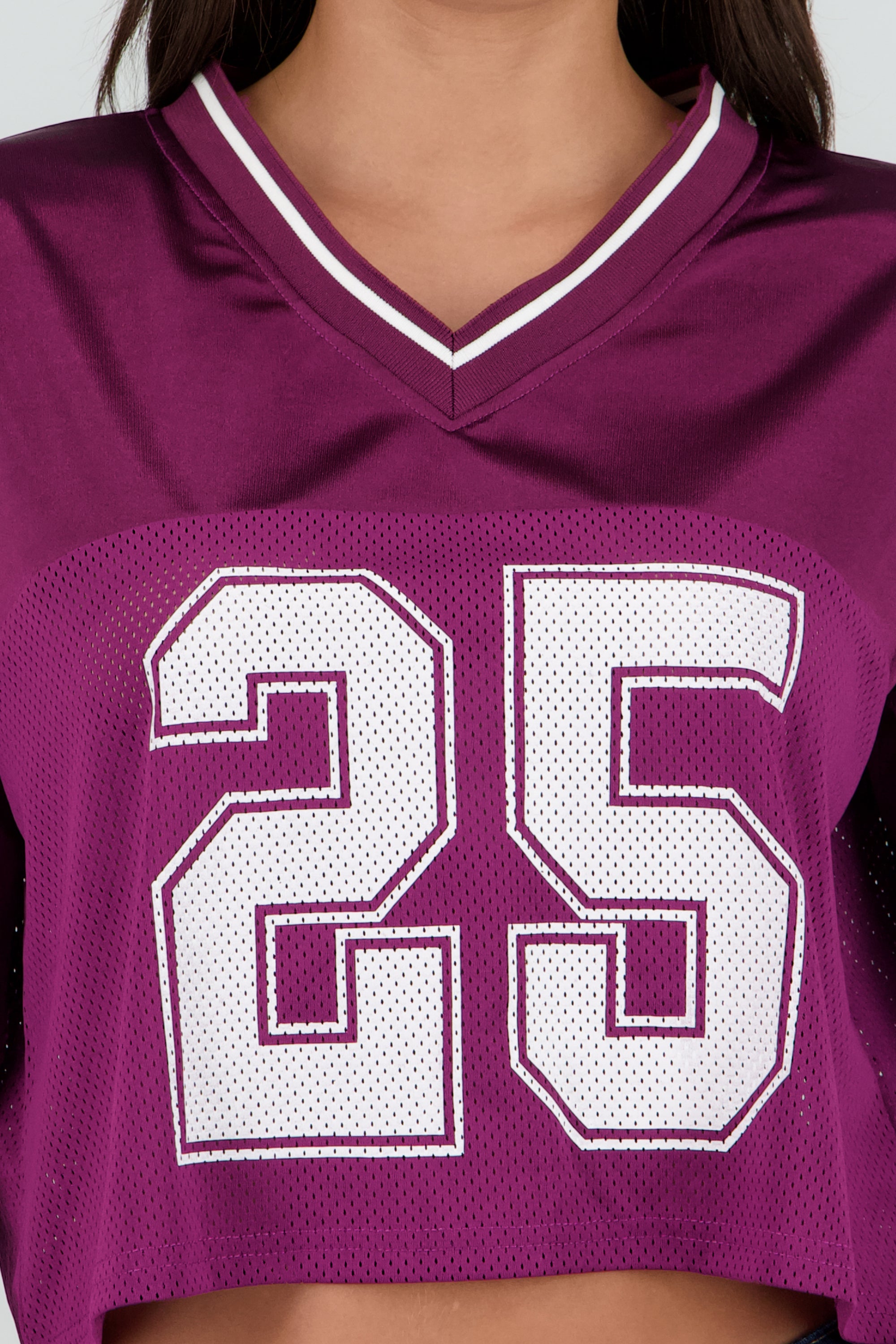 Playera deportiva #25 VINO