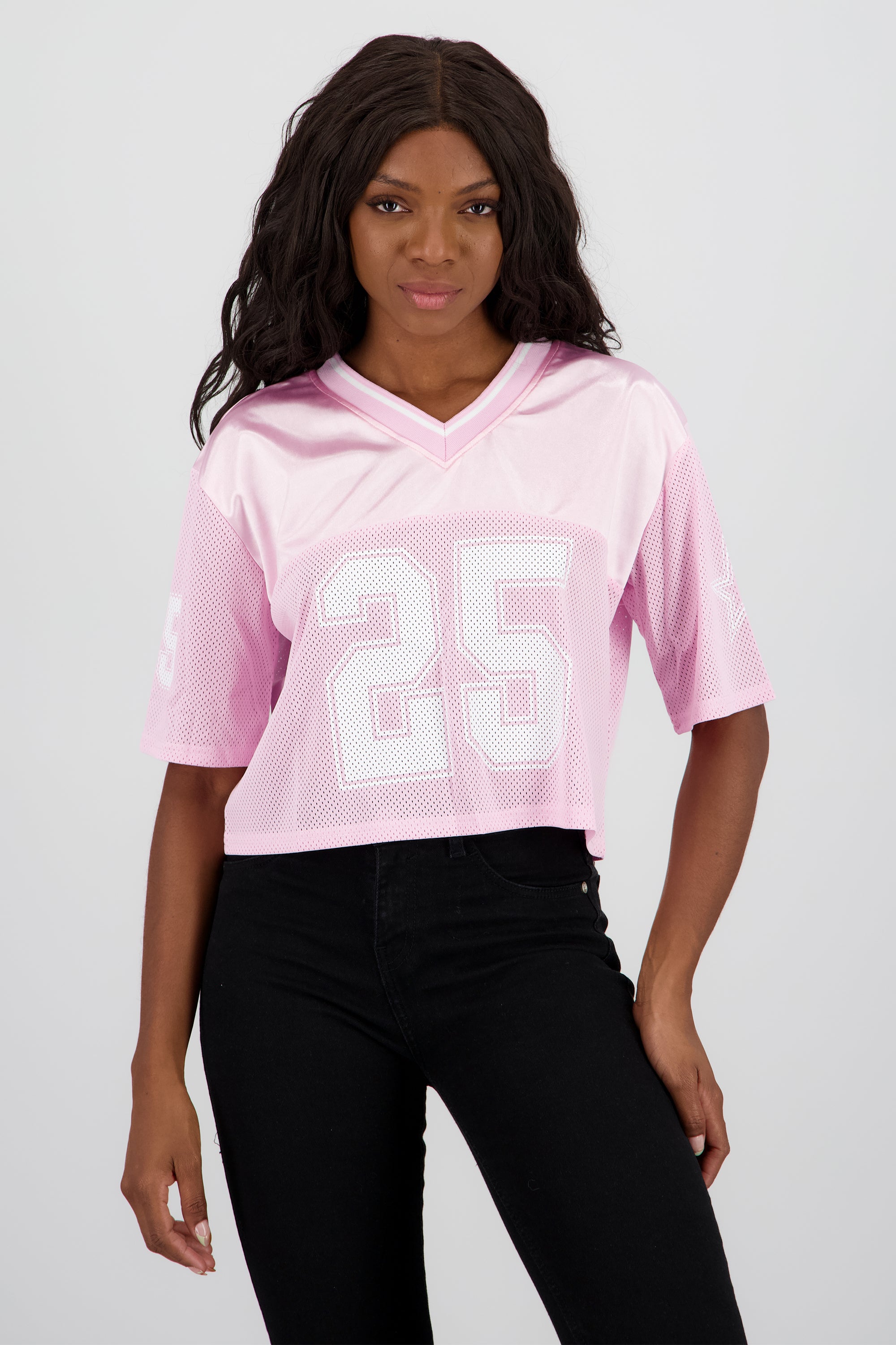 Playera deportiva #25 PALO DE ROSA