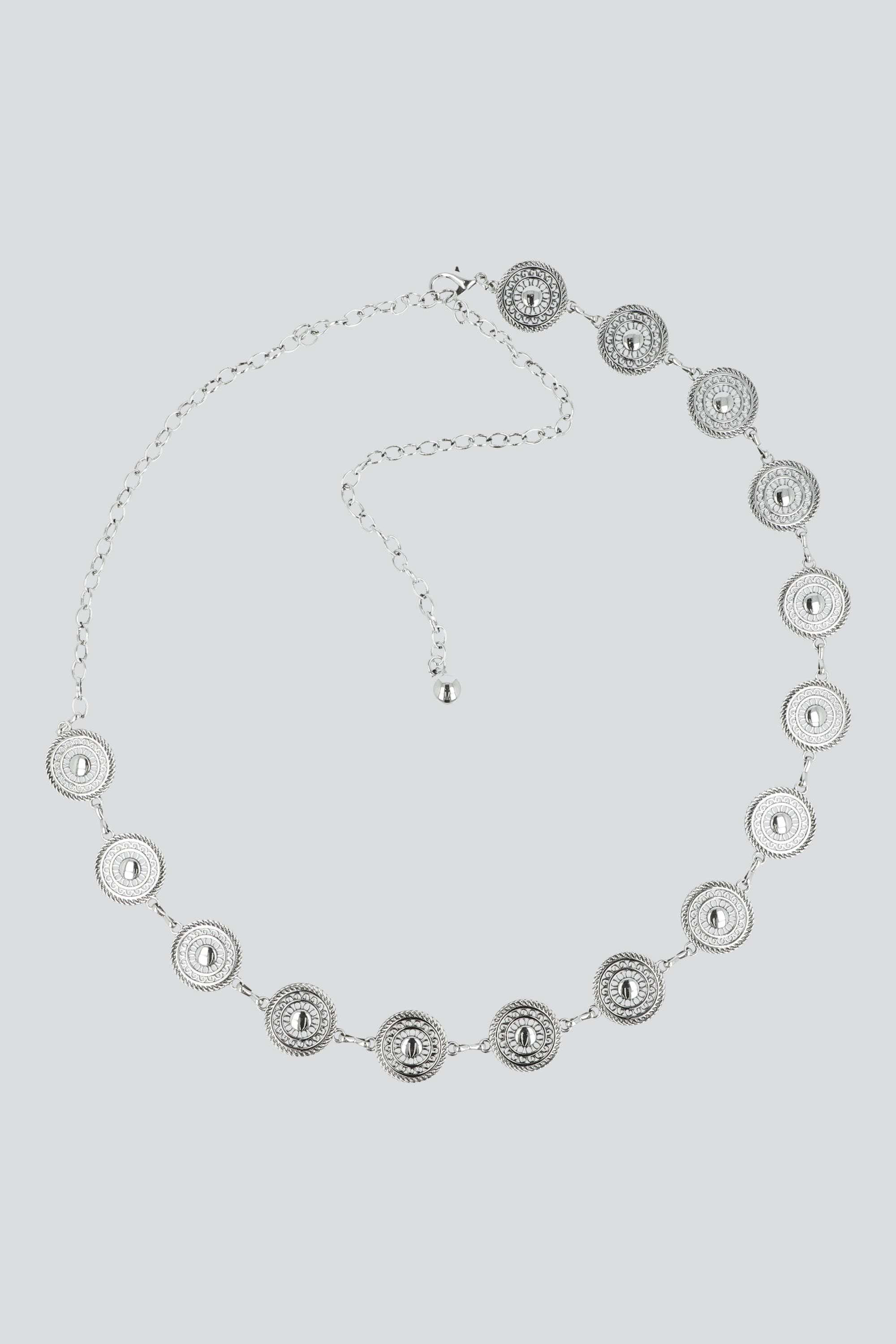 Cinturon cadena boho PLATA
