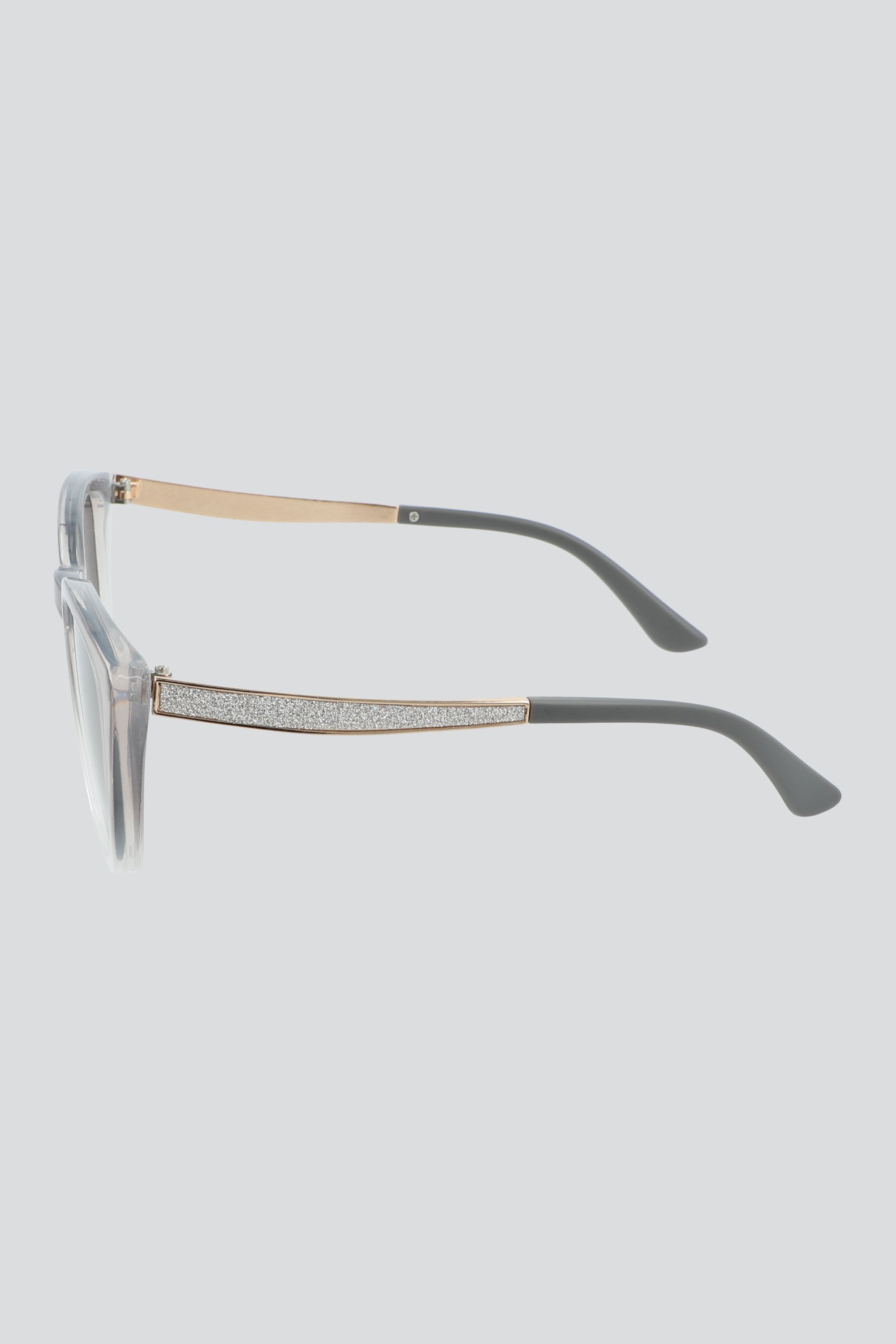 Lentes detalle cateye GRIS