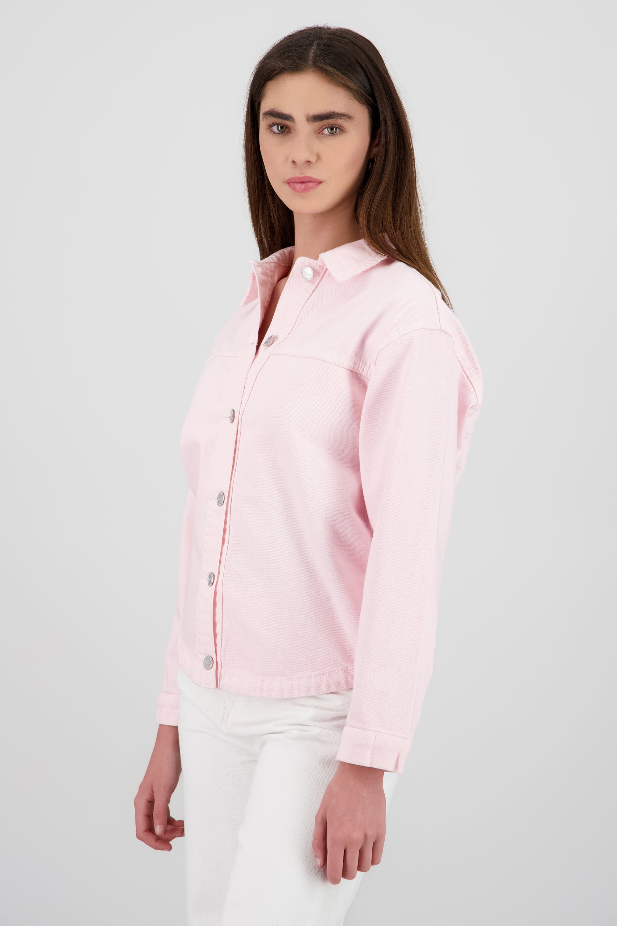 Sobrecamisa oversize corte ROSA PASTEL