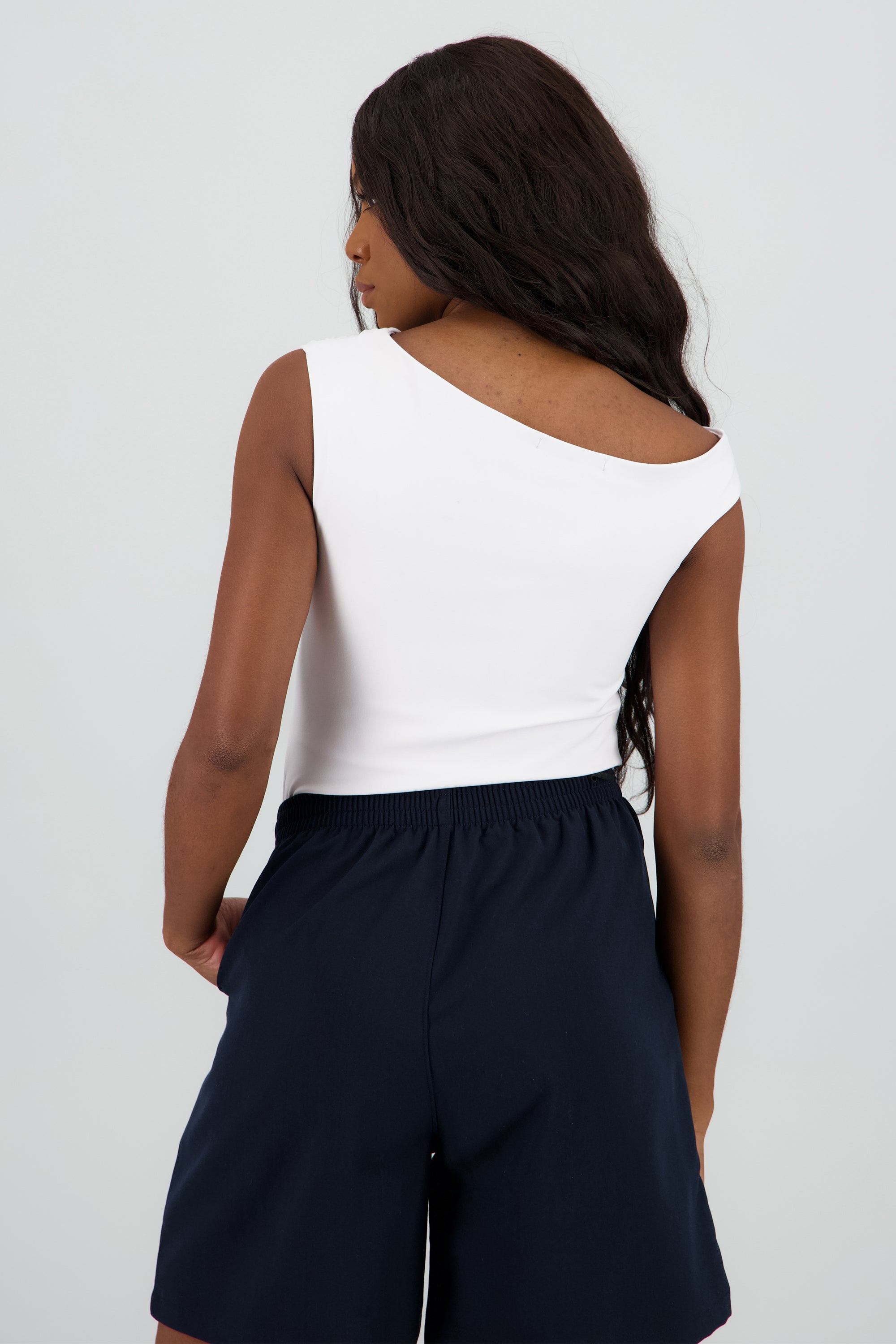 Body tirante asimetrico BLANCO