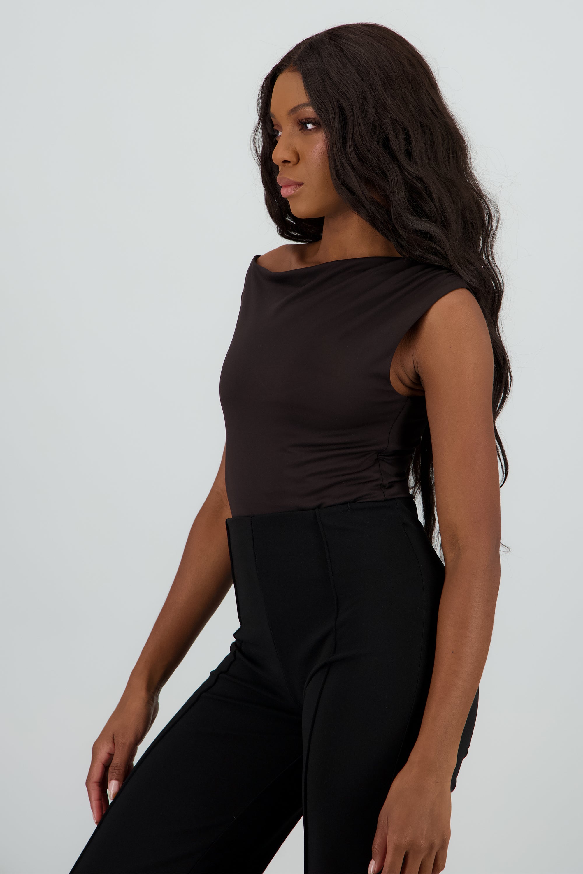 Body tirante asimetrico NEGRO
