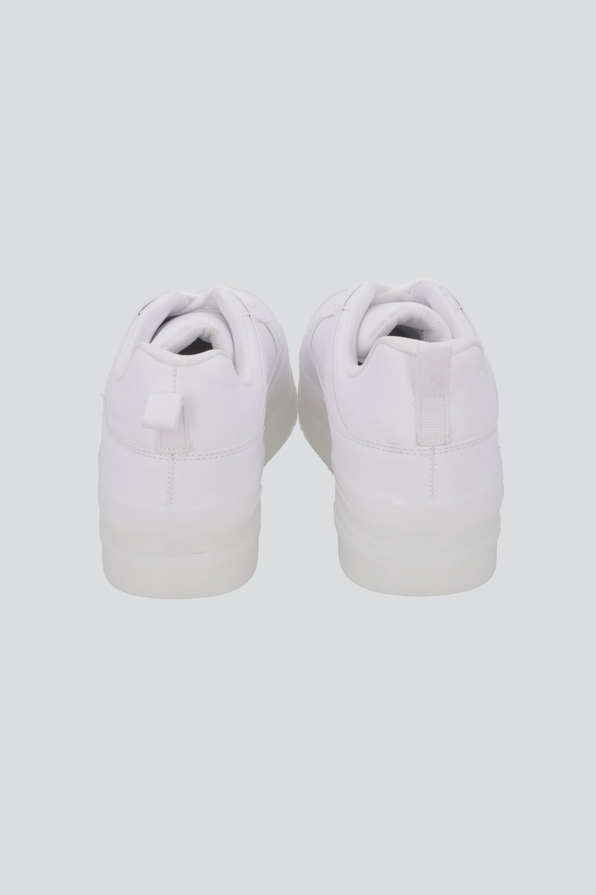 Tenis casual plataforma alta BLANCO