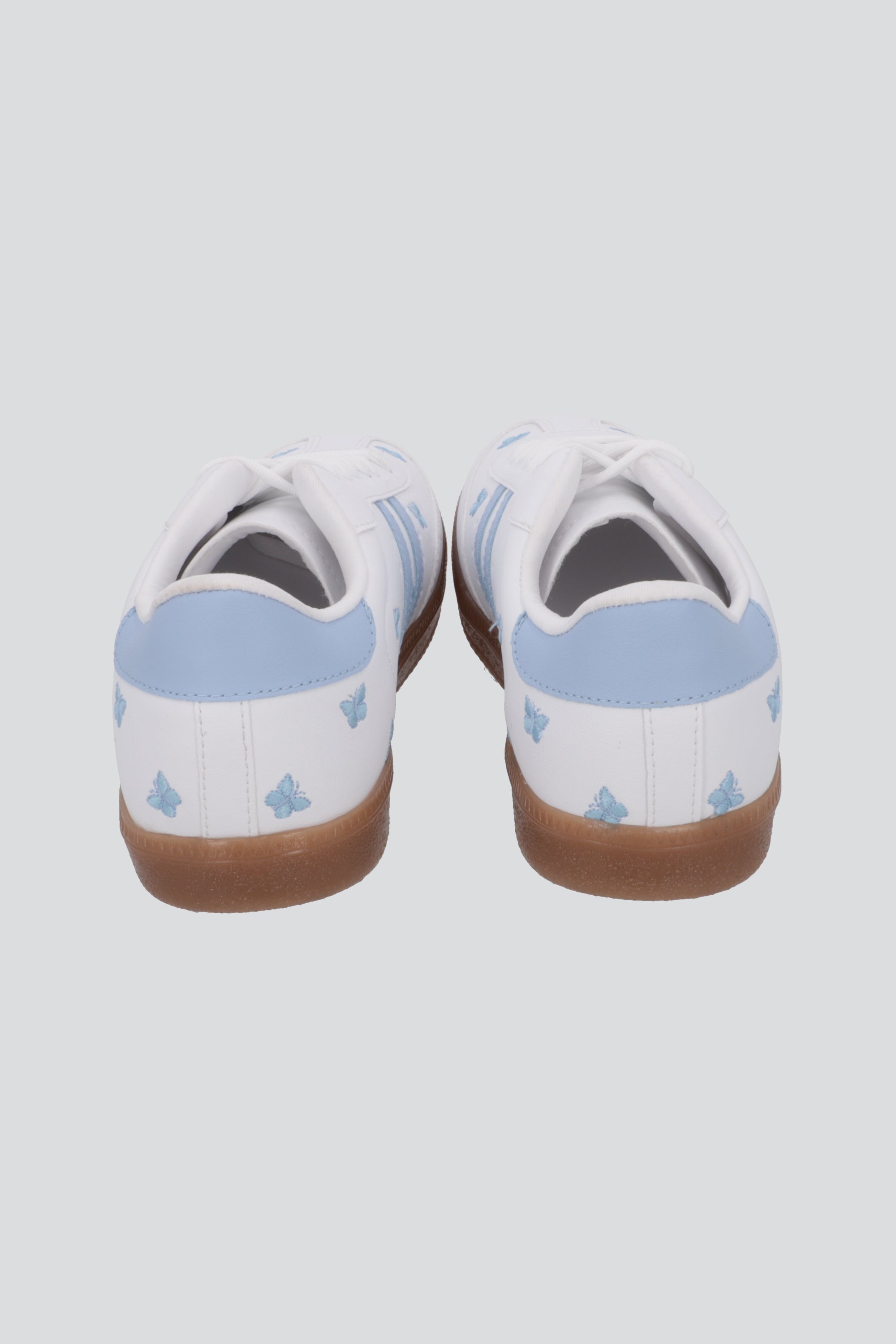 Tenis dos lineas mariposa AZUL