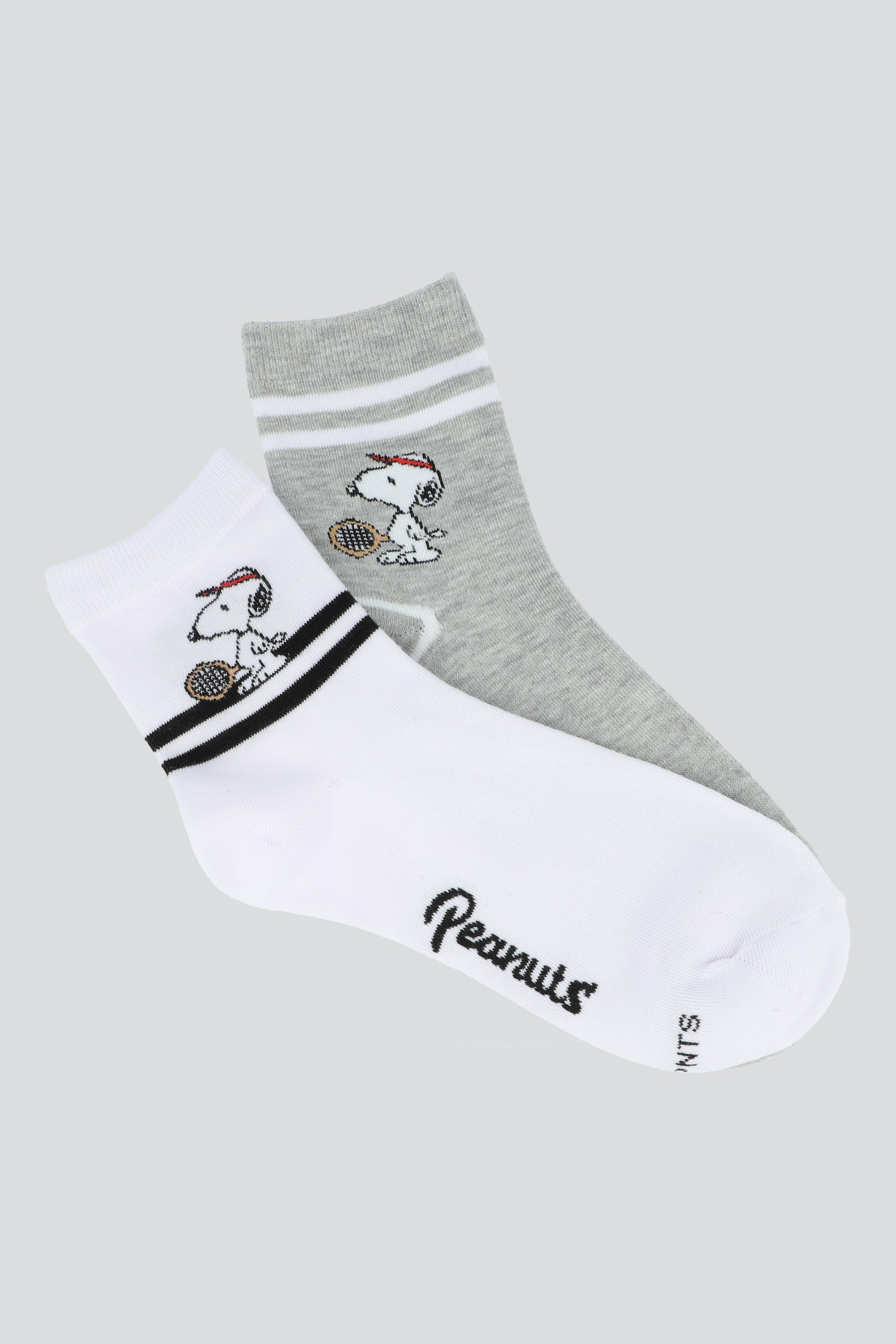 2 pack calcetines snoopy GRIS COMBO