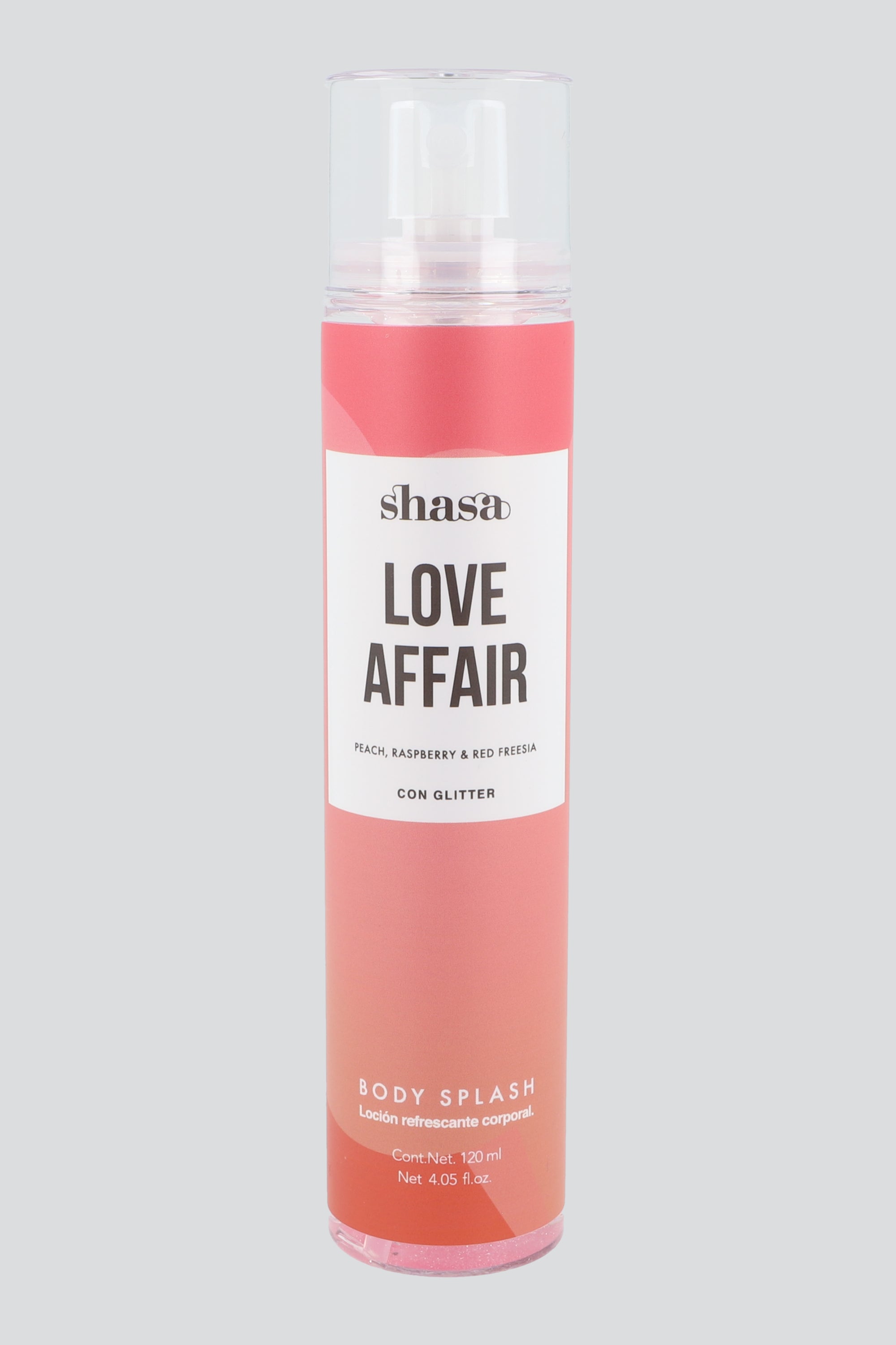 Body splash love affair con glitter ROSA