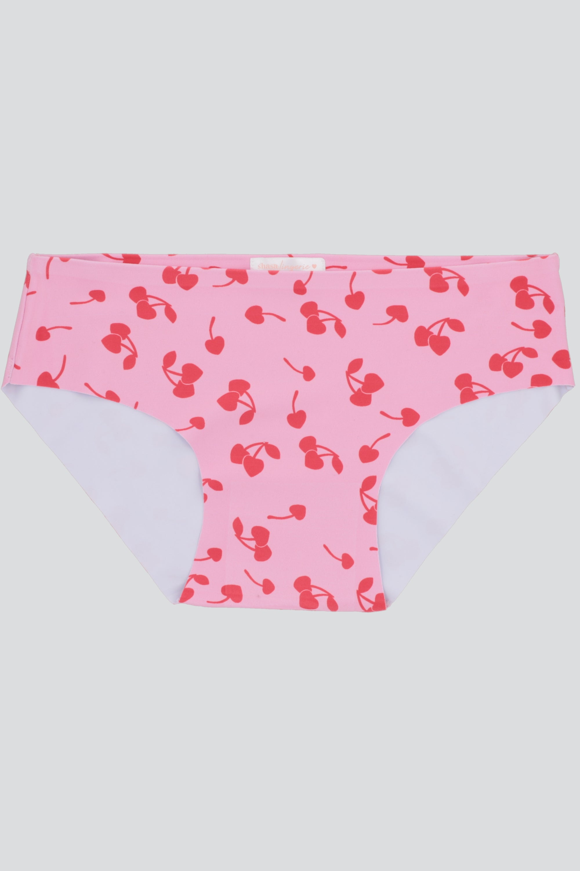 Bikini estampado cerezas ROSA