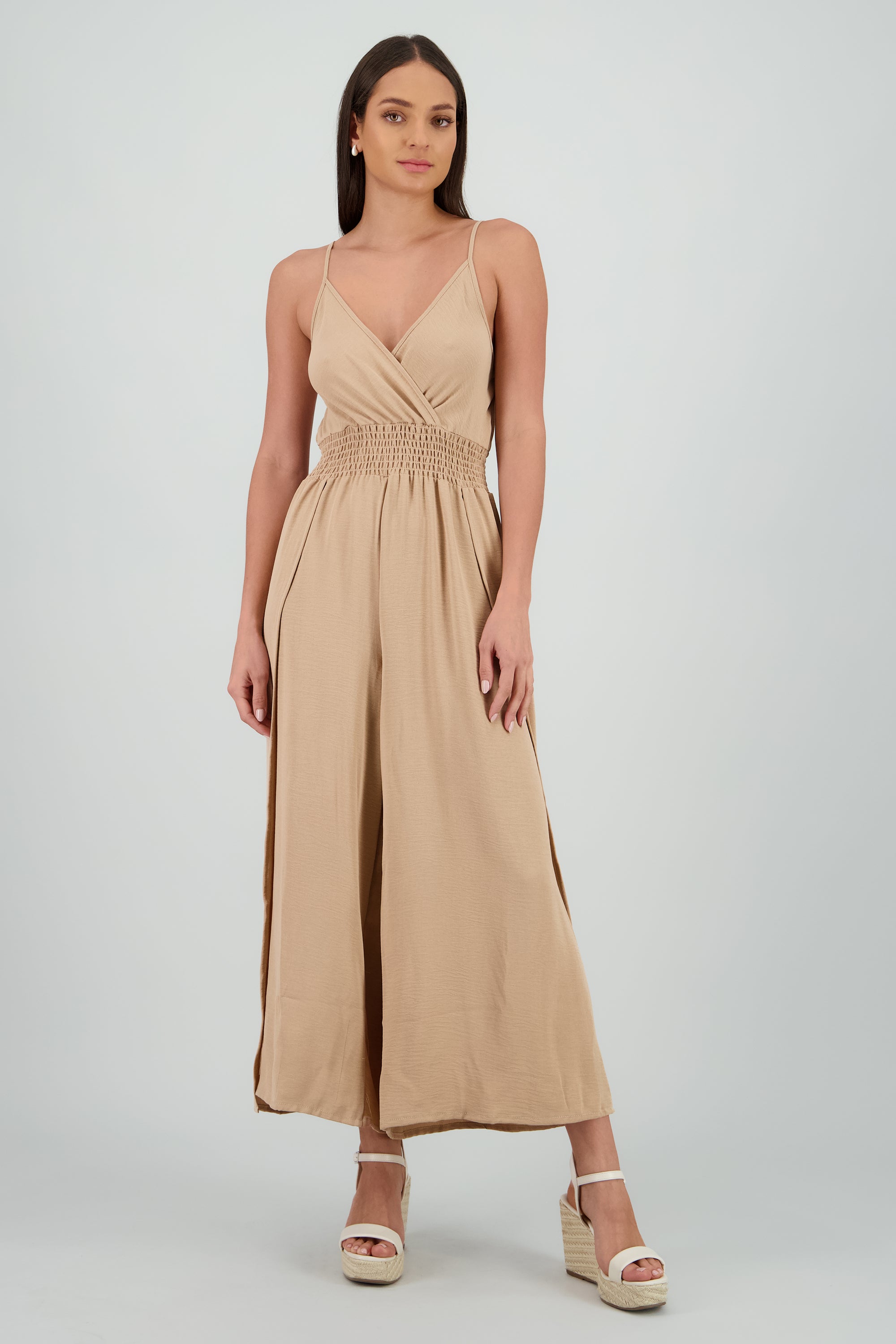 Jumpsuit liso BEIGE