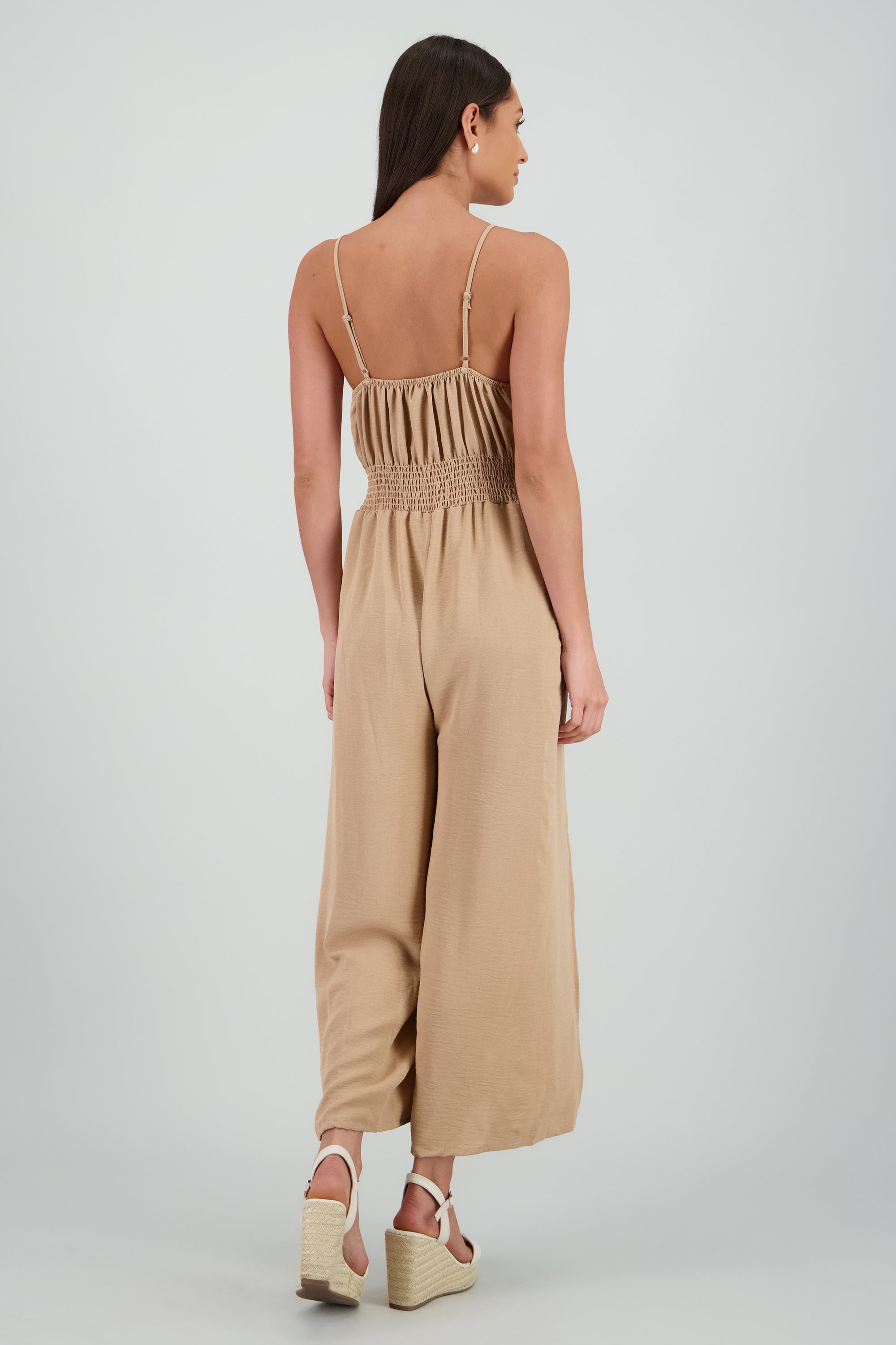 Jumpsuit liso BEIGE