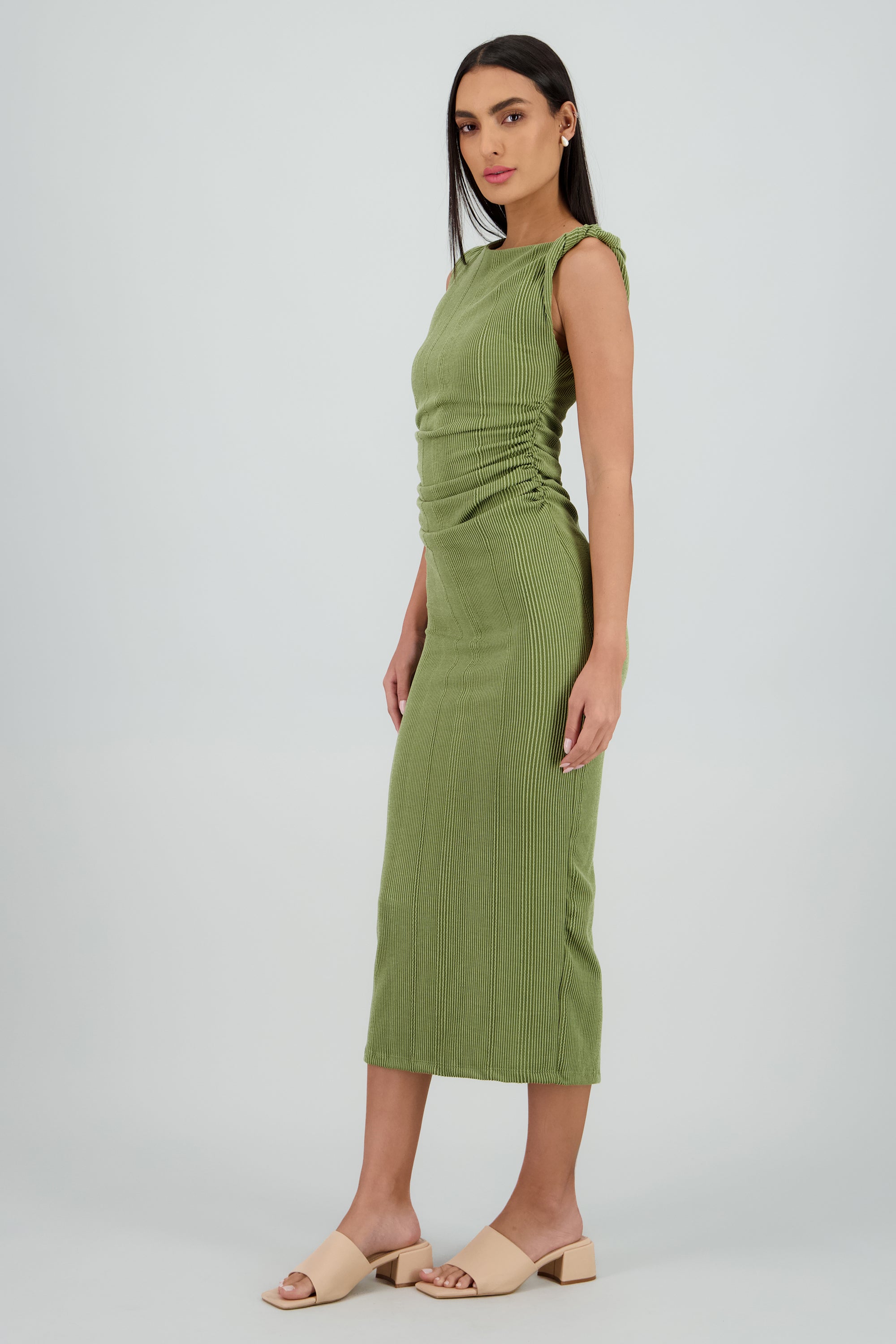 Vestido maxi det hombro SAGE