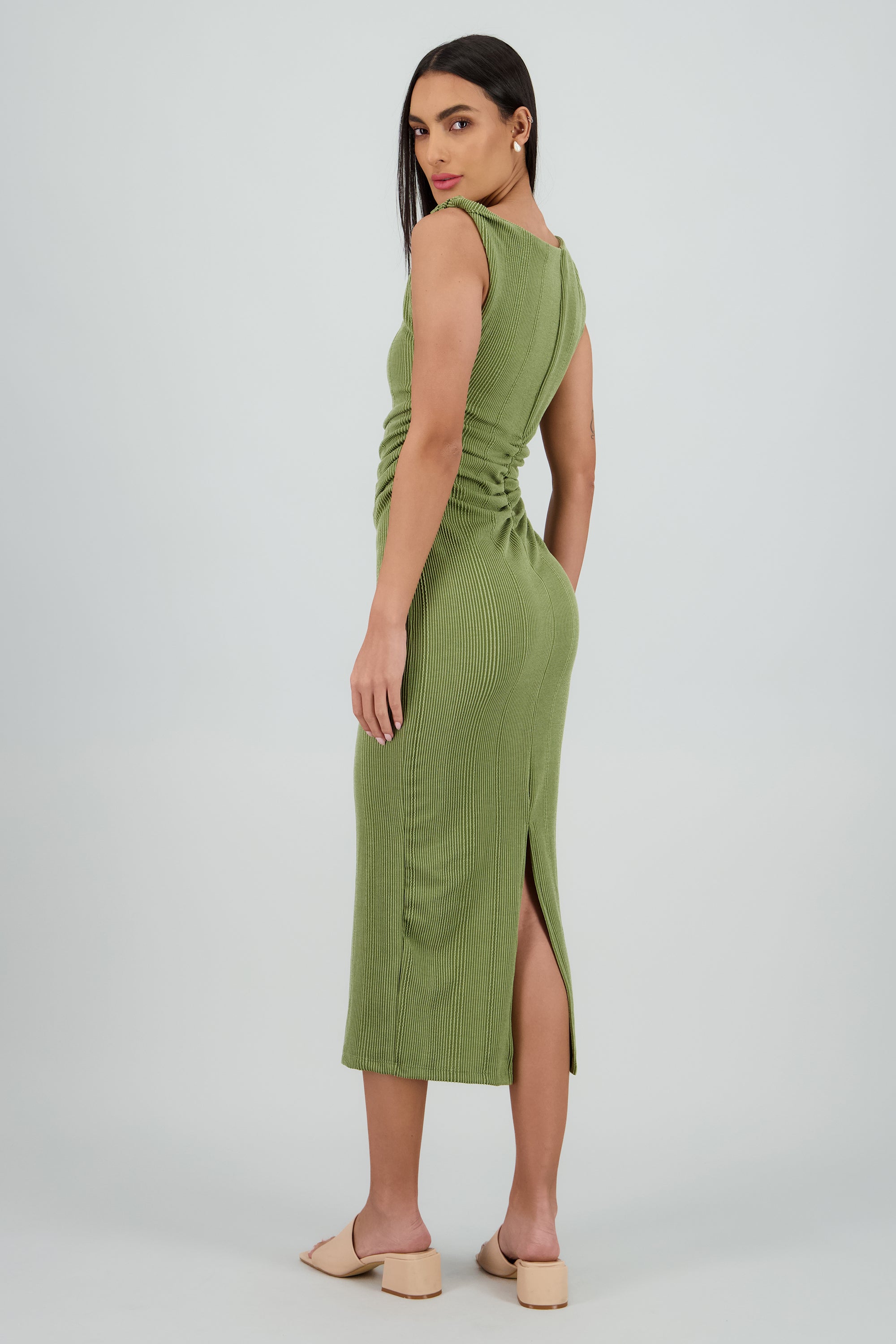 Vestido maxi det hombro SAGE