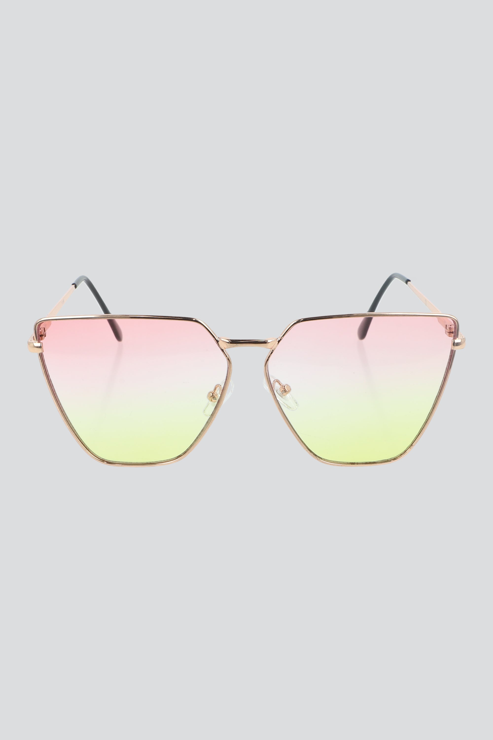 Lentes semi cat eye traslucidos ROSA