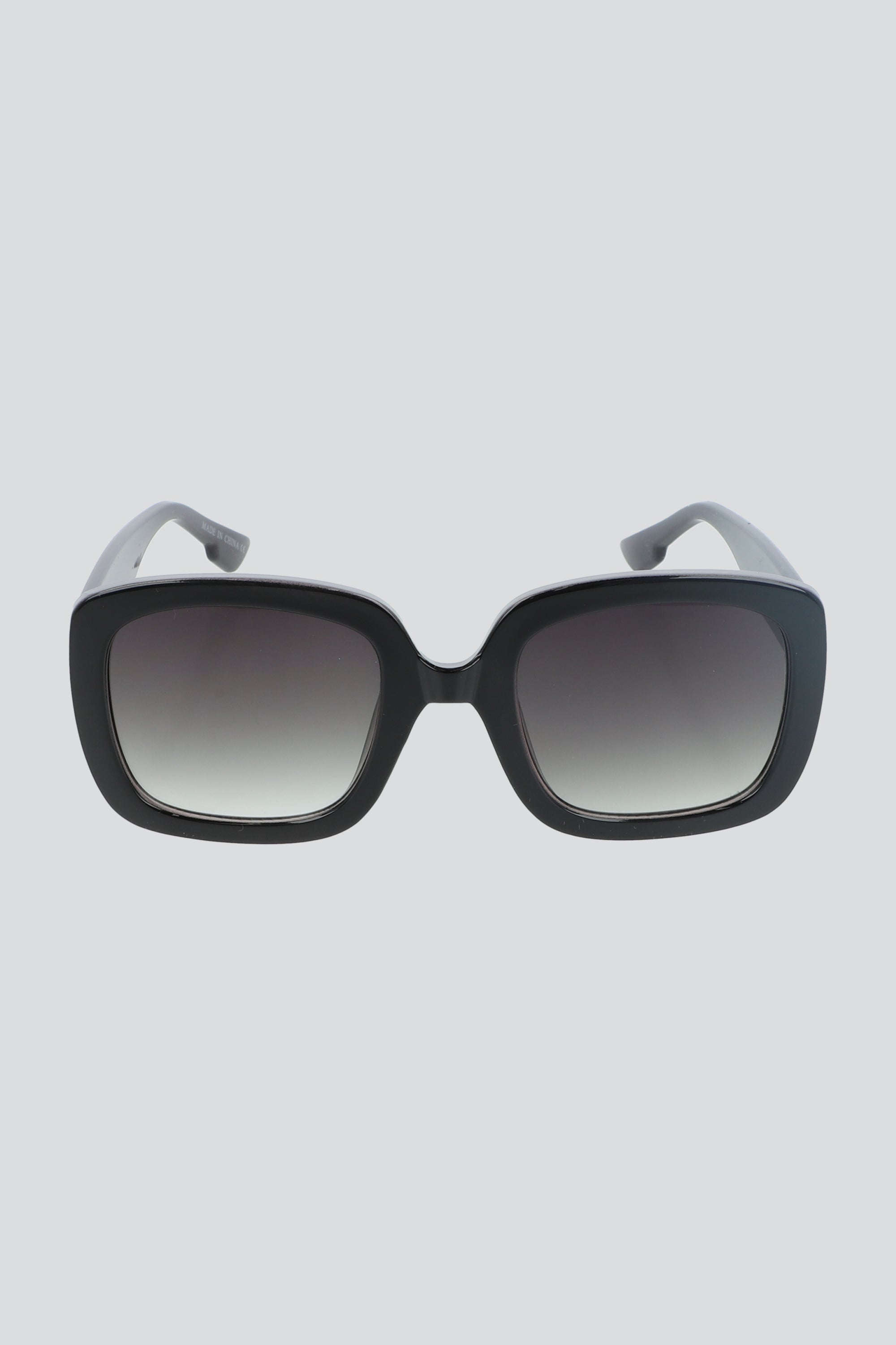 Lentes cuadrados oscuros NEGRO