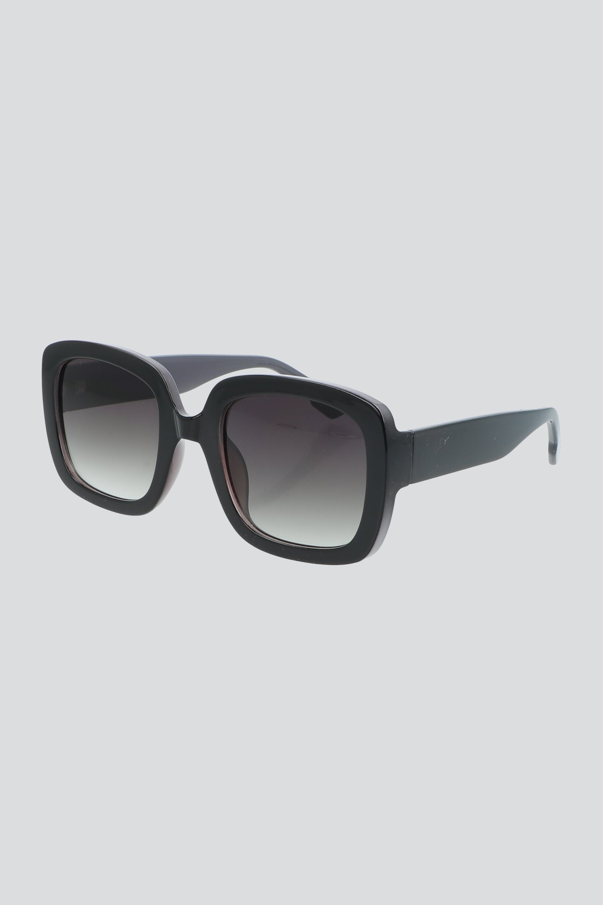 Lentes cuadrados oscuros NEGRO