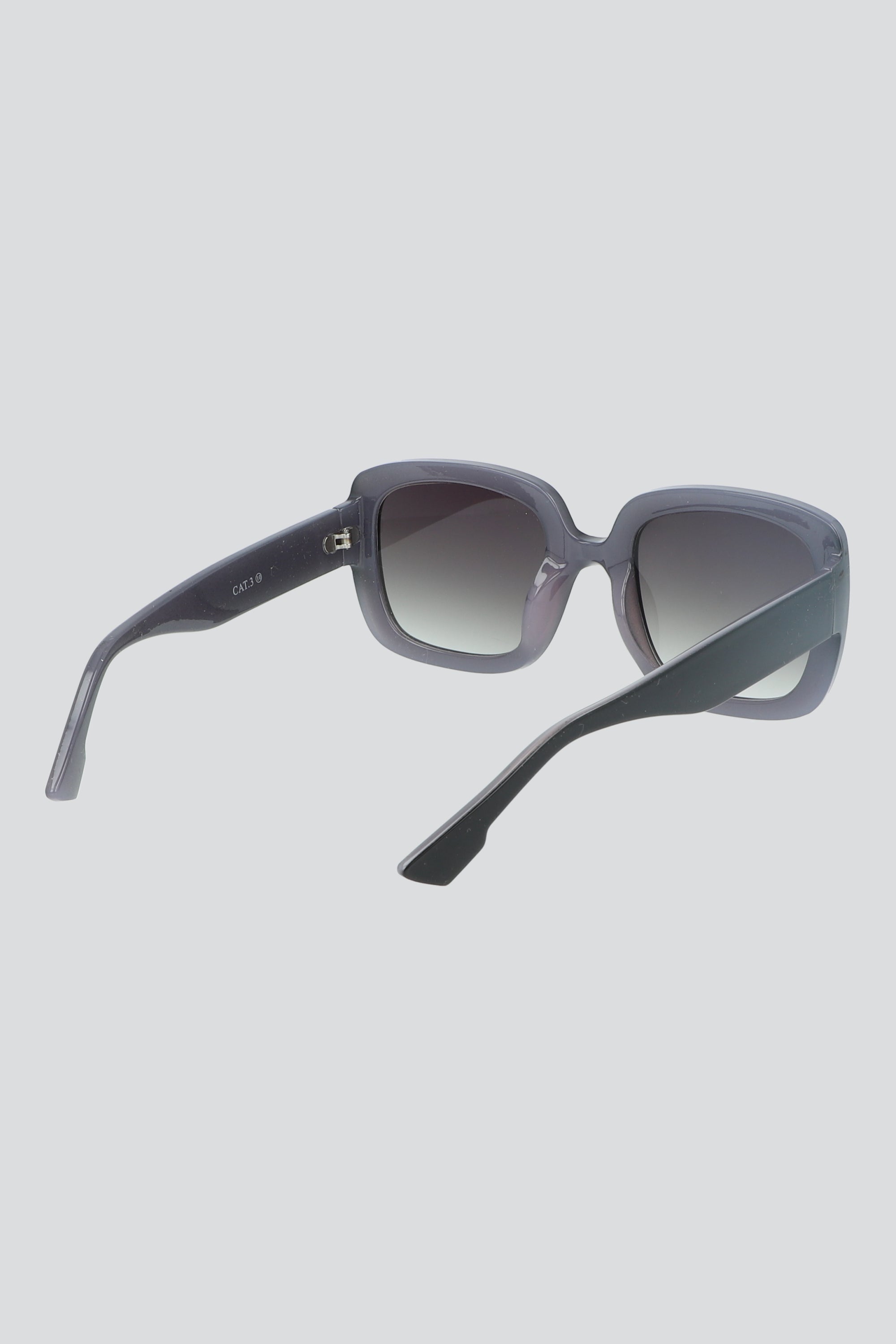 Lentes cuadrados oscuros NEGRO