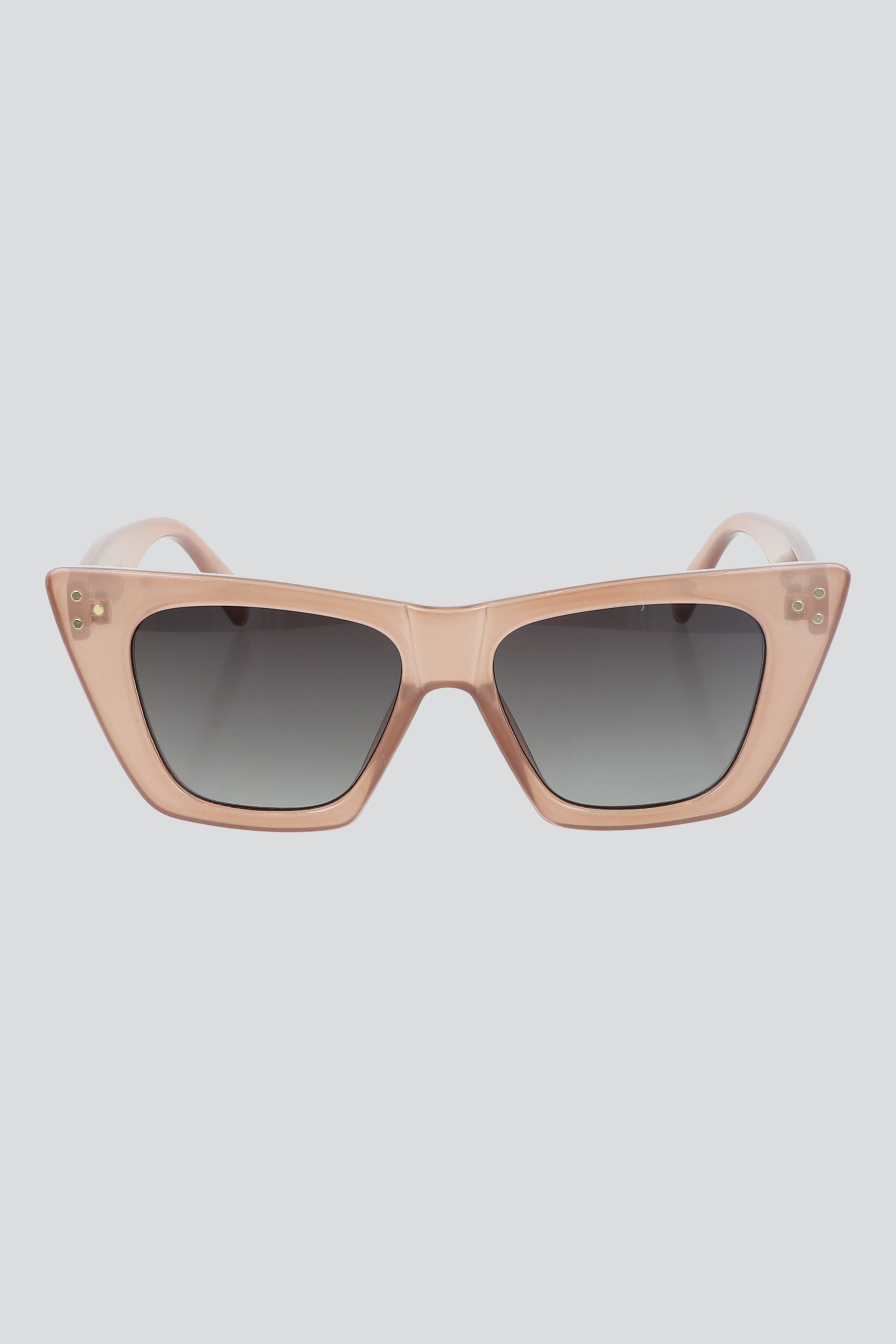 Lentes oversize puntos metalicos ROSA