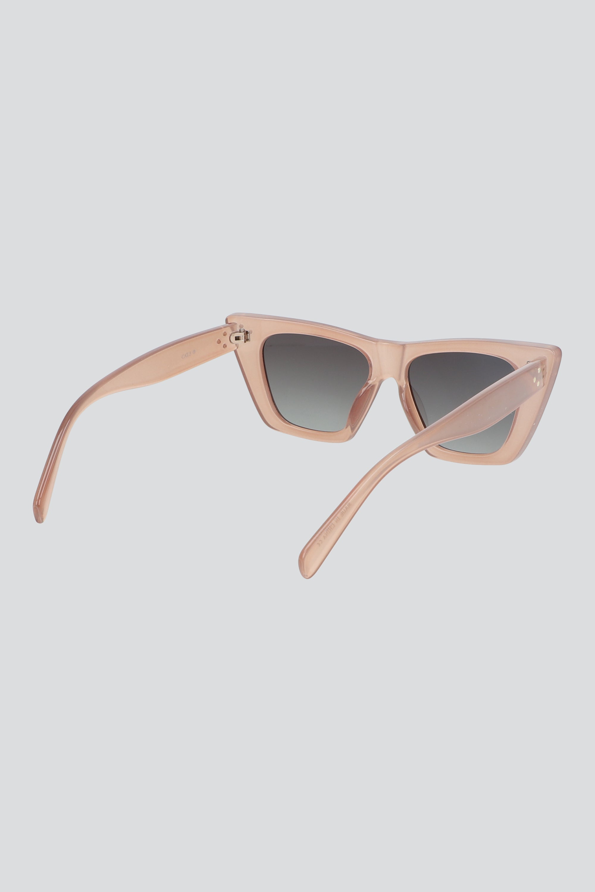 Lentes oversize puntos metalicos ROSA