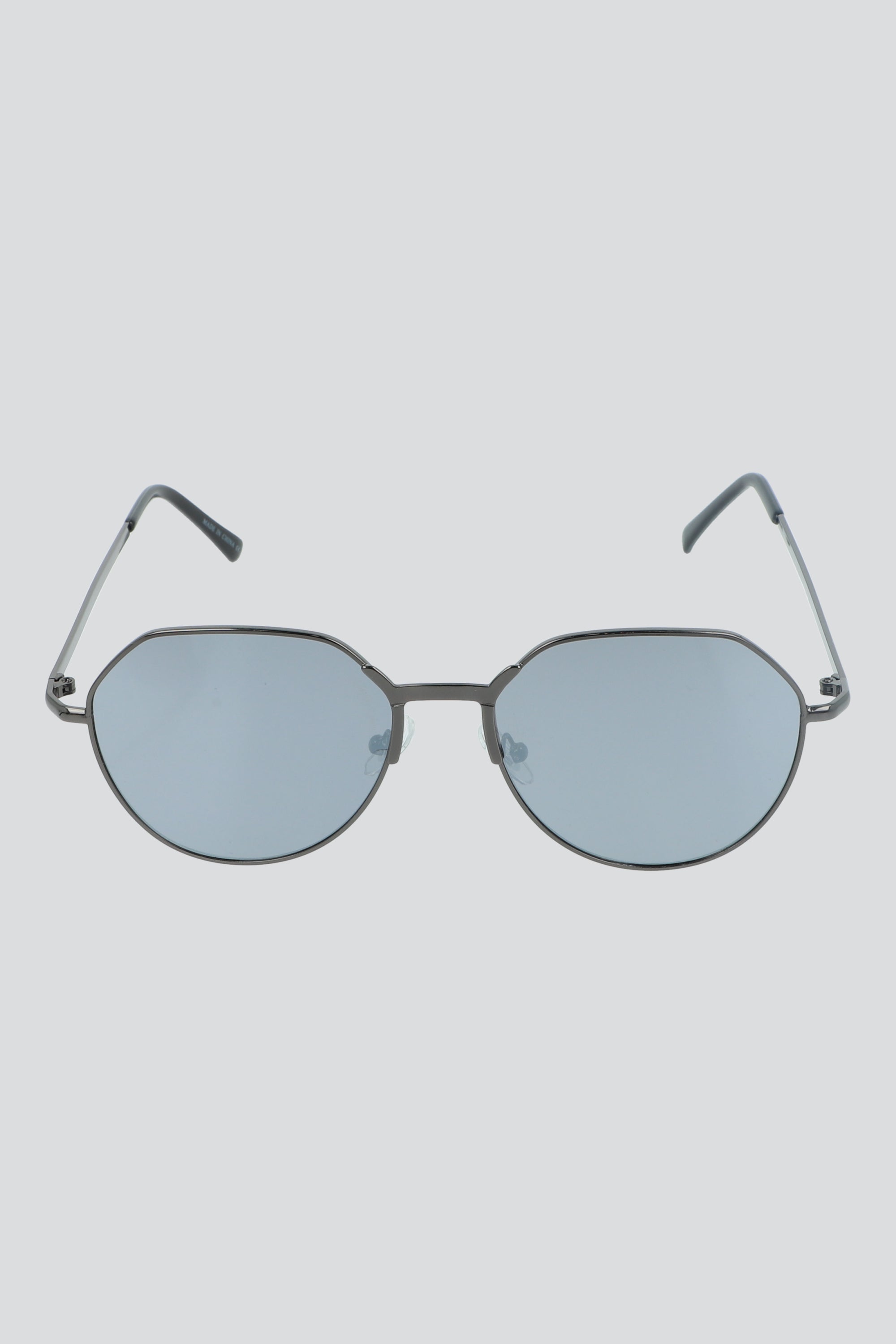 Lentes geometricos mica color GRIS