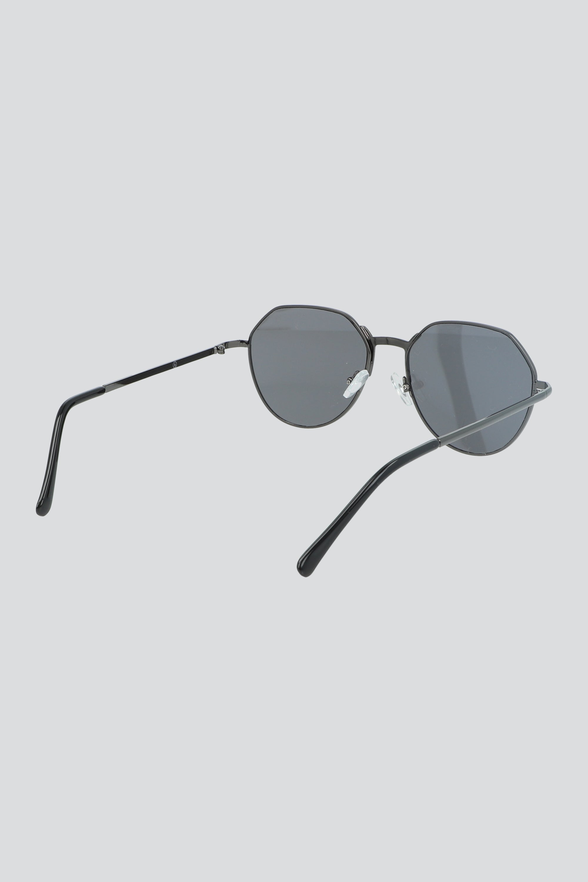 Lentes geometricos mica color GRIS